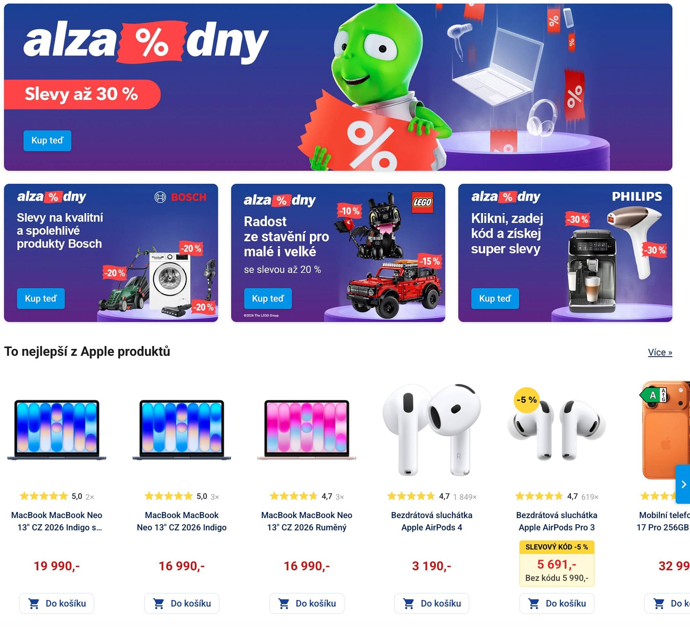 Alza.cz leták (2026-05-11 - 2026-05-17)