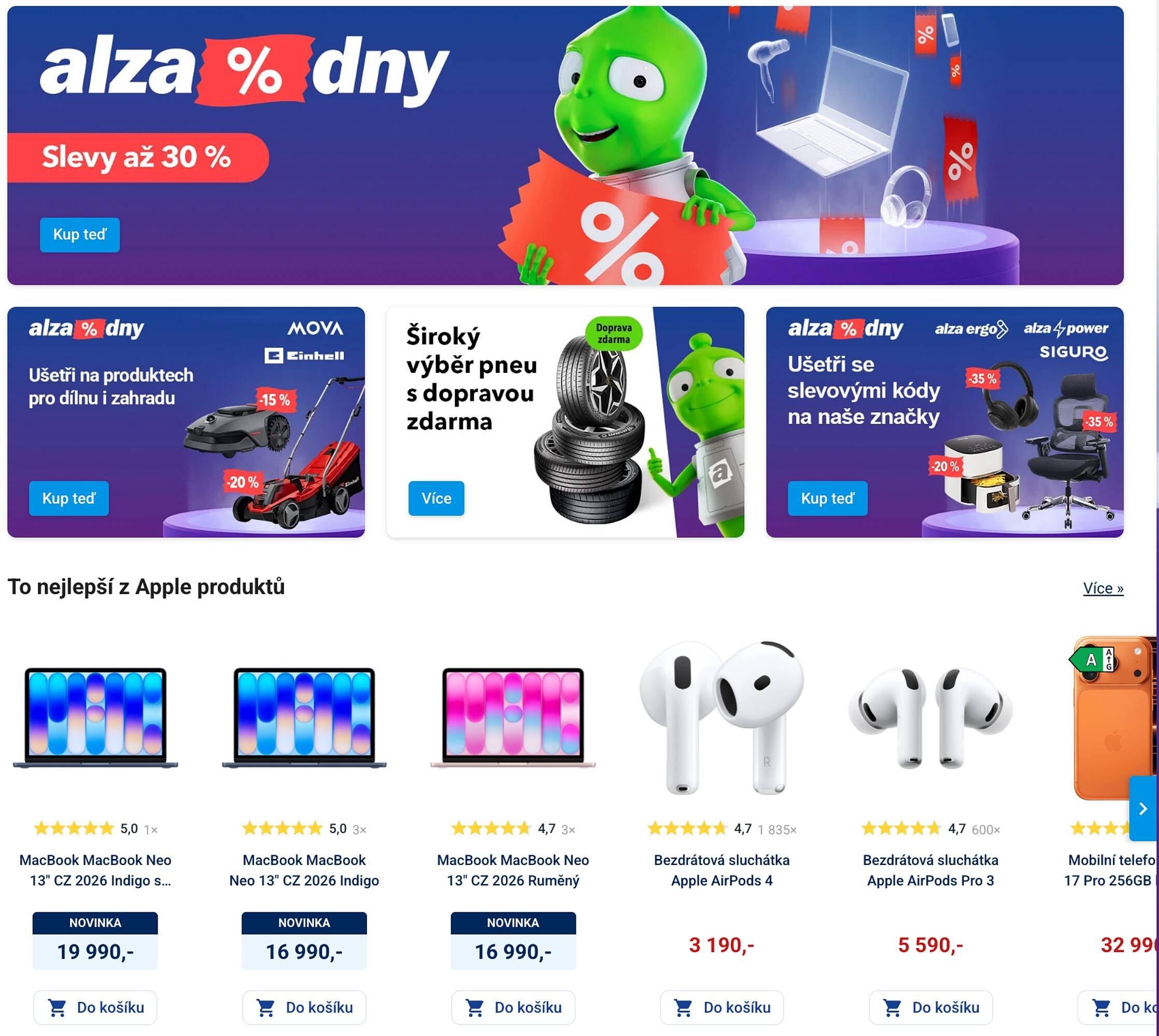 Alza.cz leták (2026-04-27 - 2026-05-03)