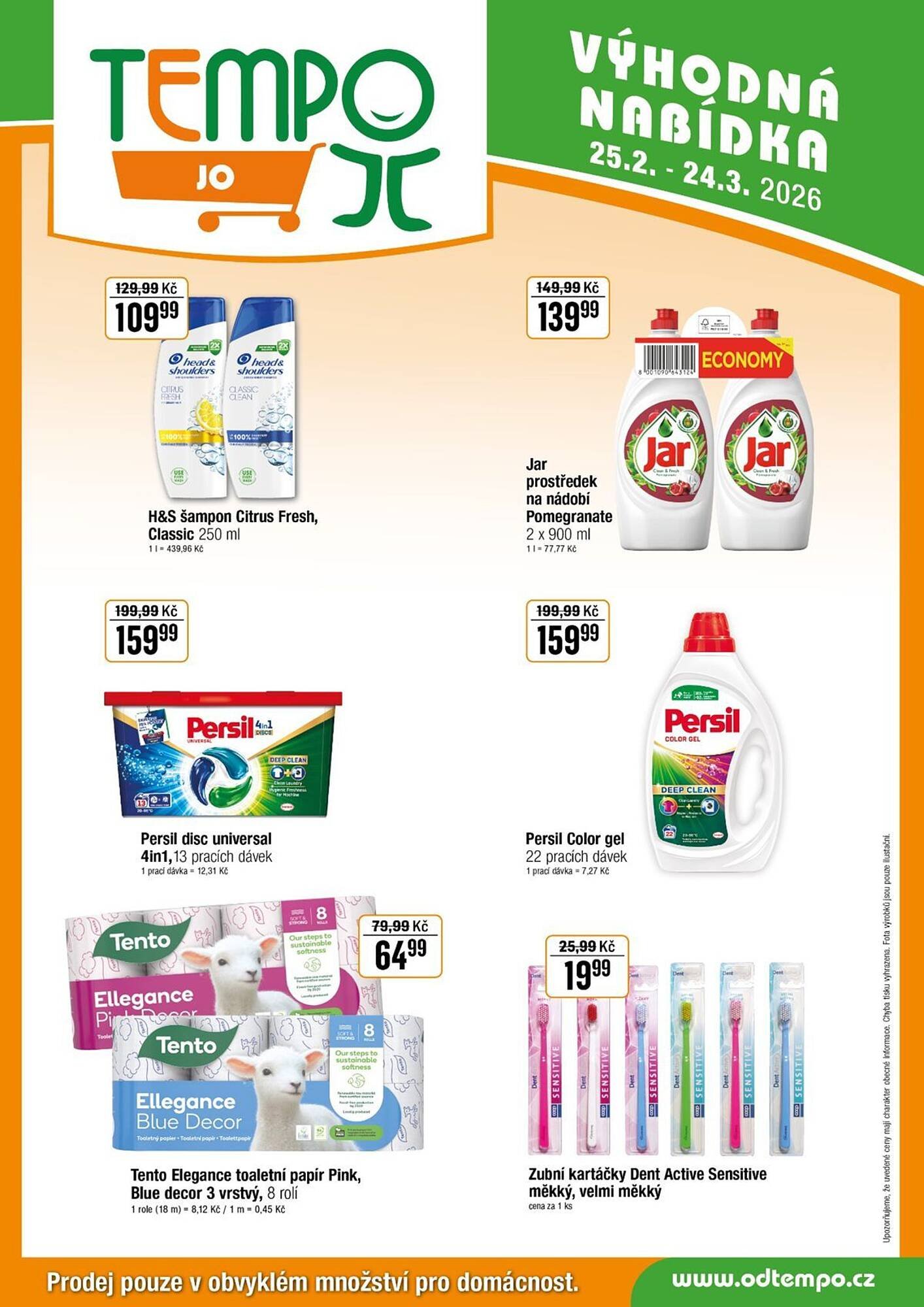 TEMPO leták (2026-02-25 - 2026-03-24)