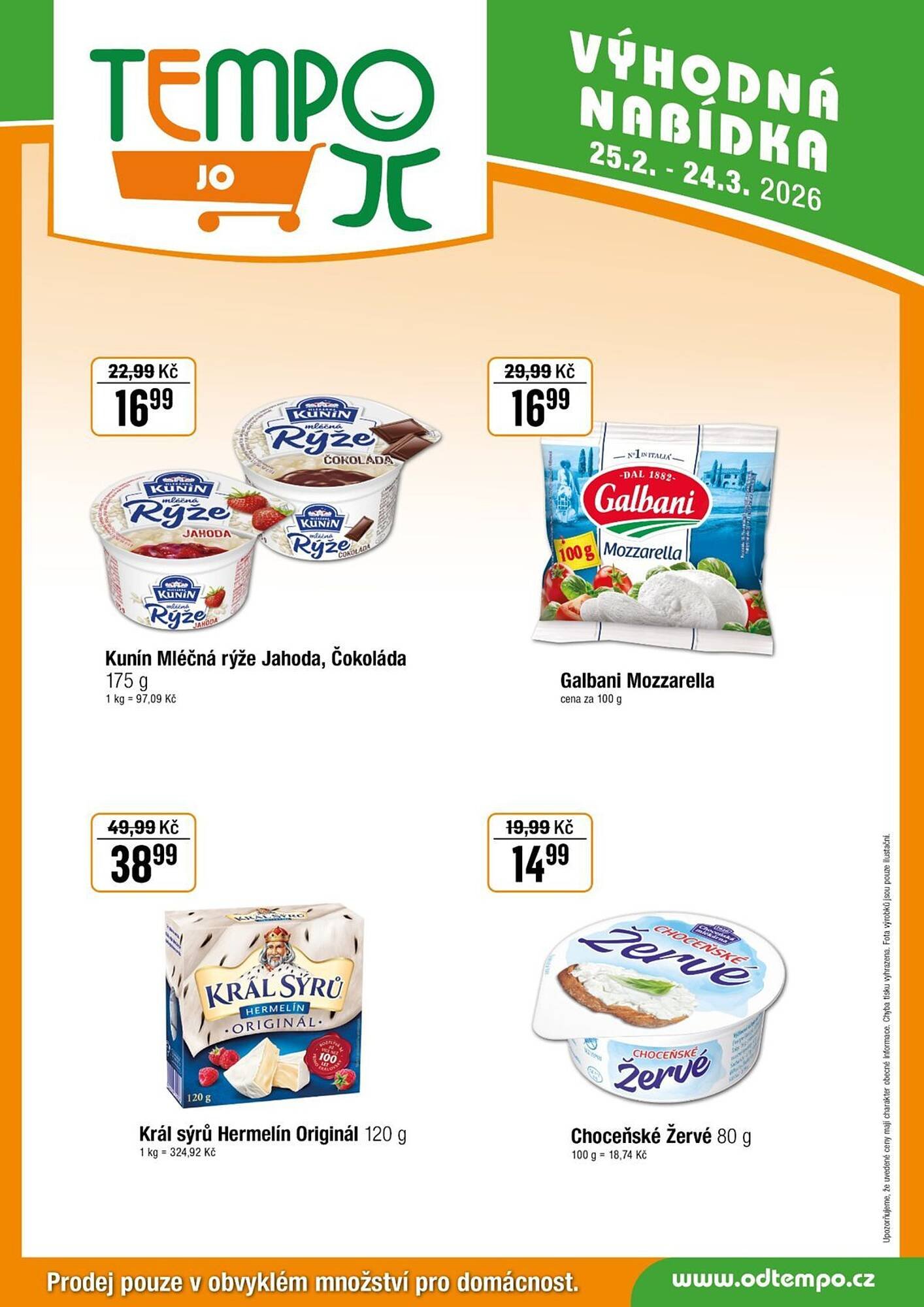 TEMPO leták (2026-02-25 - 2026-03-24)