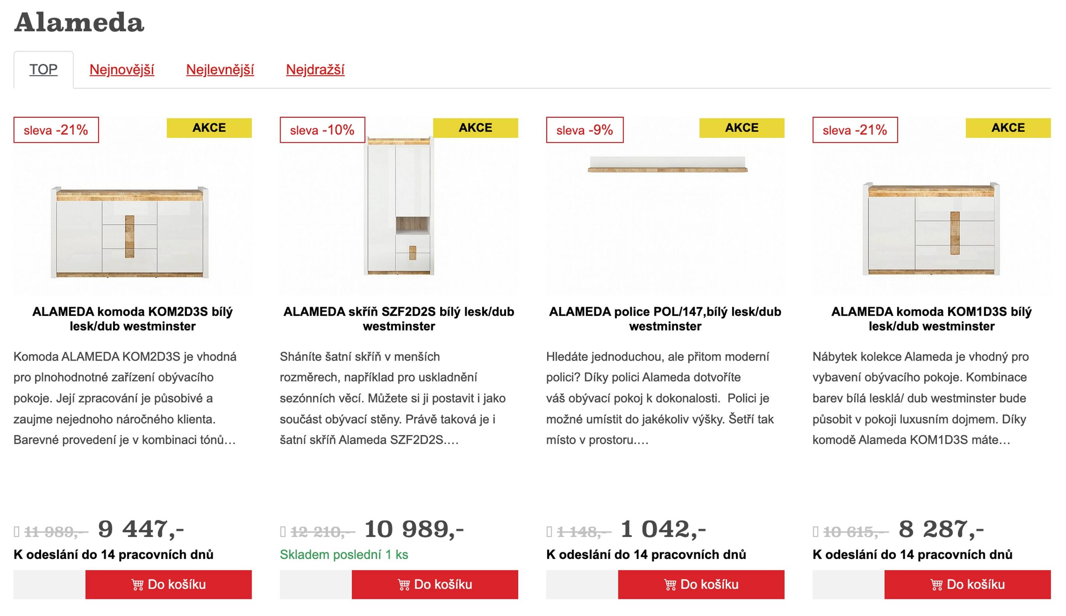 Black Red White leták (2026-04-16 - 2026-05-06)