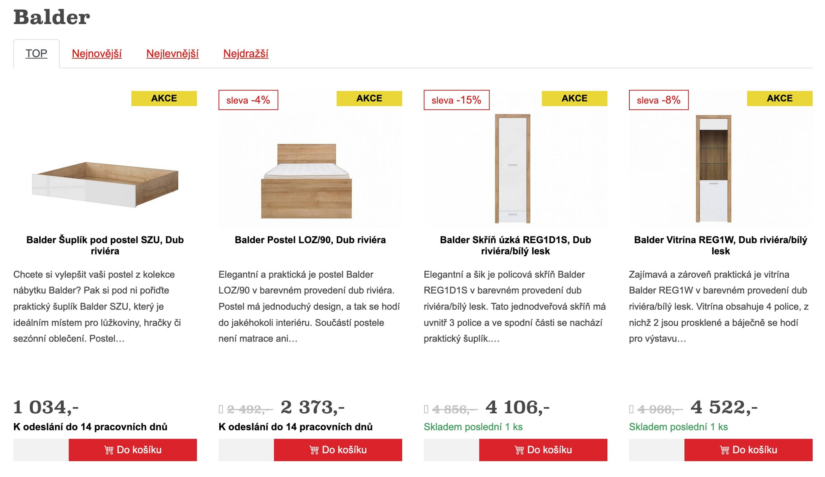 Black Red White leták (2026-04-16 - 2026-05-06)