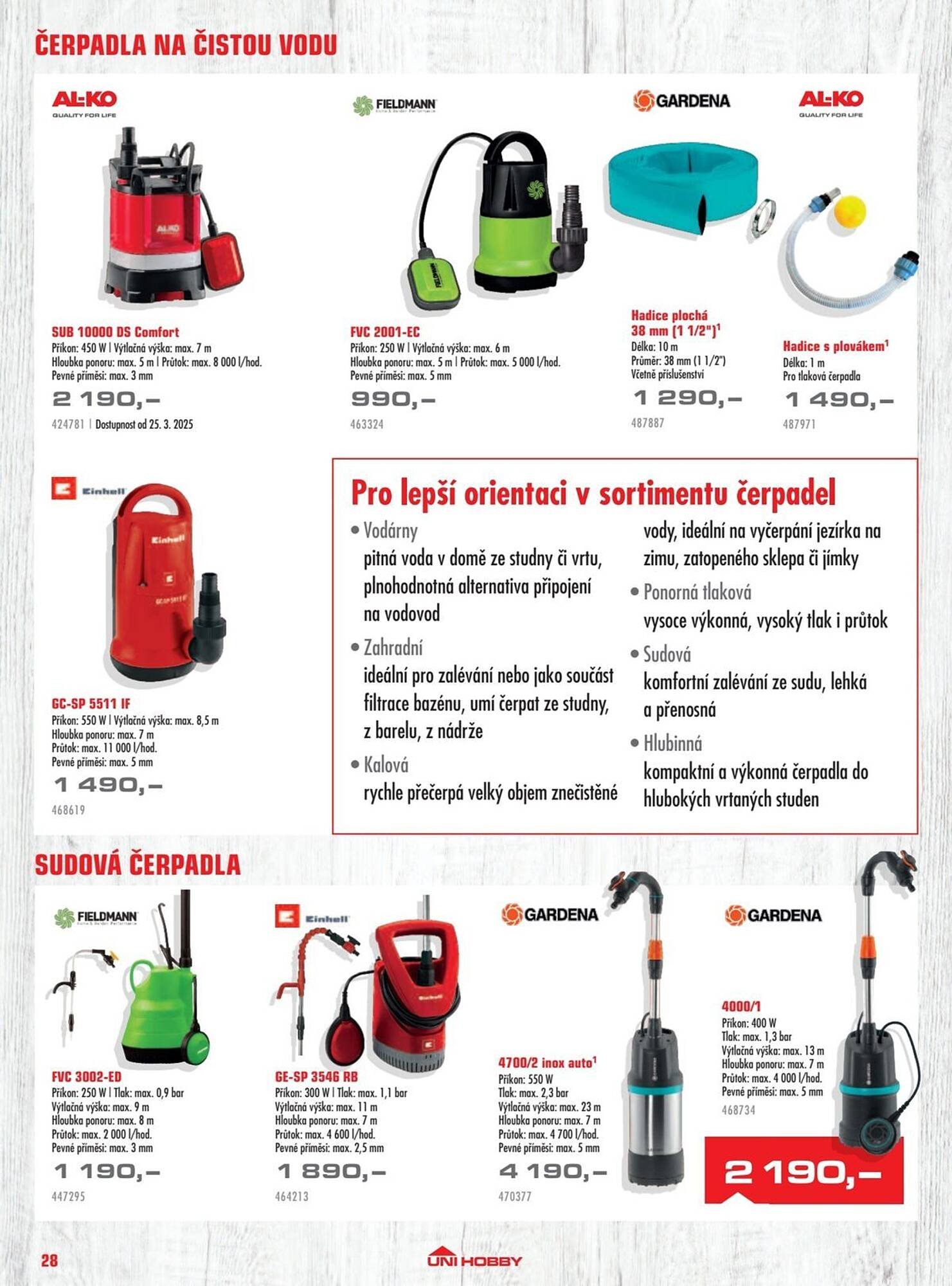 Uni Hobby leták (2025-03-14 - 2025-12-31)