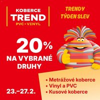 Koberce Trend leták (2026-02-23 - 2026-02-27)