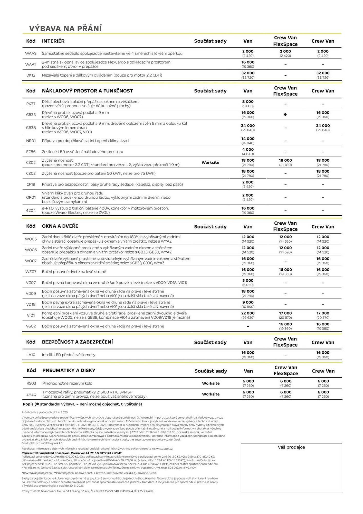 Opel leták (2026-04-03 - 2026-06-30)