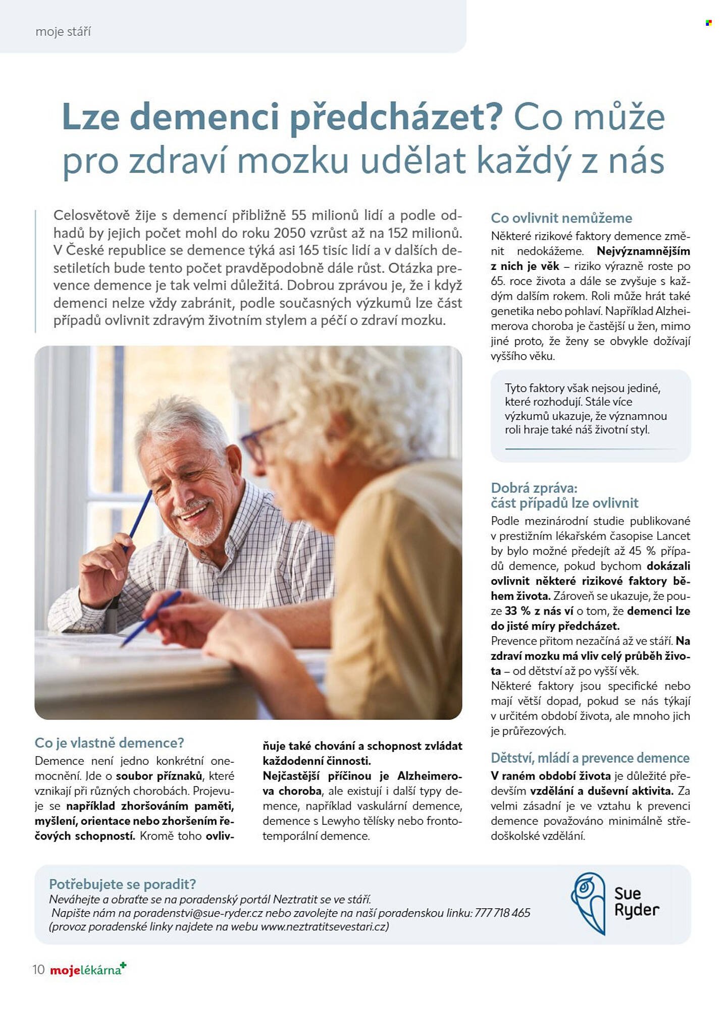 Mojelekarna.cz leták