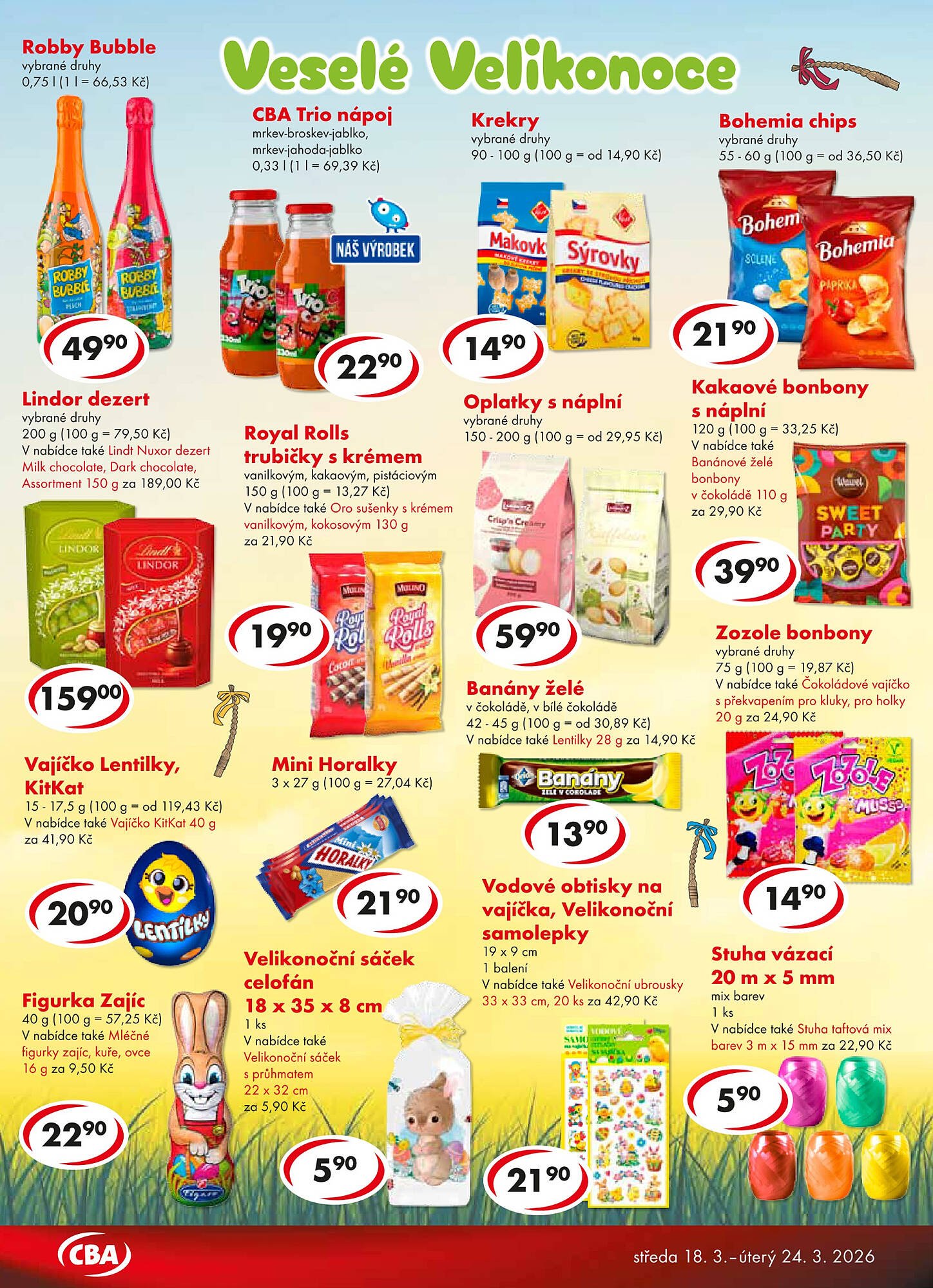 CBA leták (2026-03-18 - 2026-03-24)