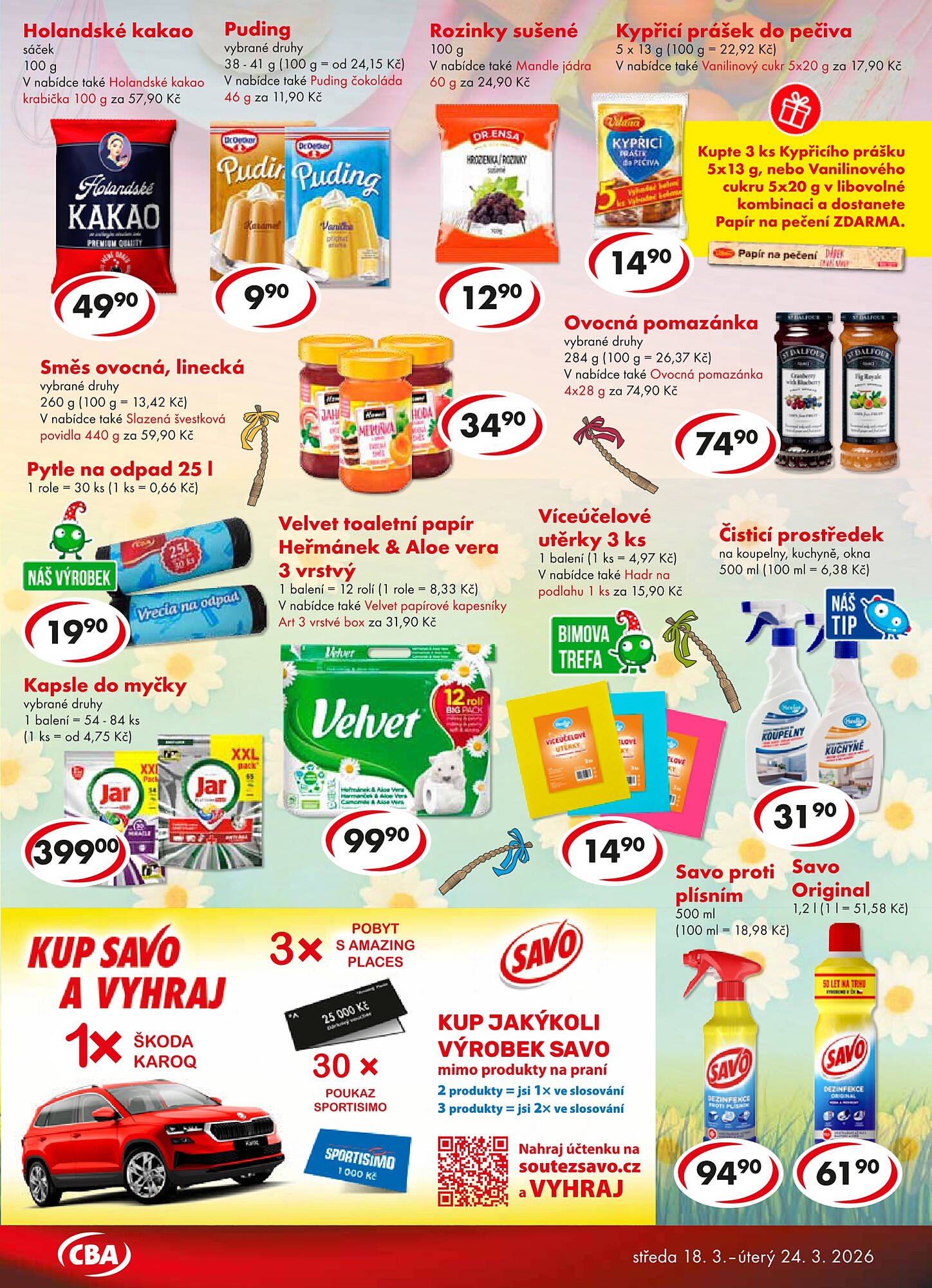 CBA leták (2026-03-18 - 2026-03-24)