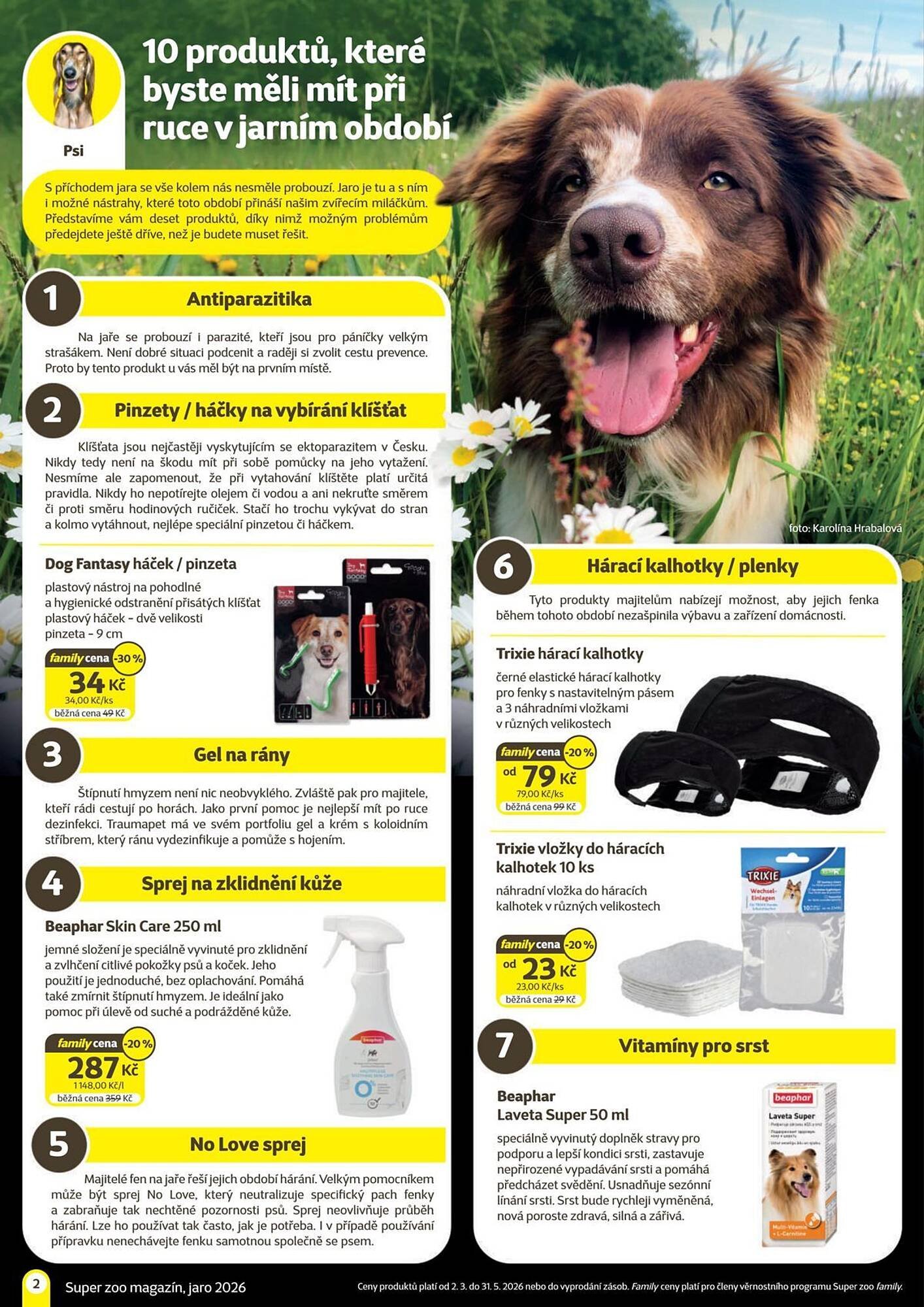Super Zoo leták (2026-03-02 - 2026-05-31)