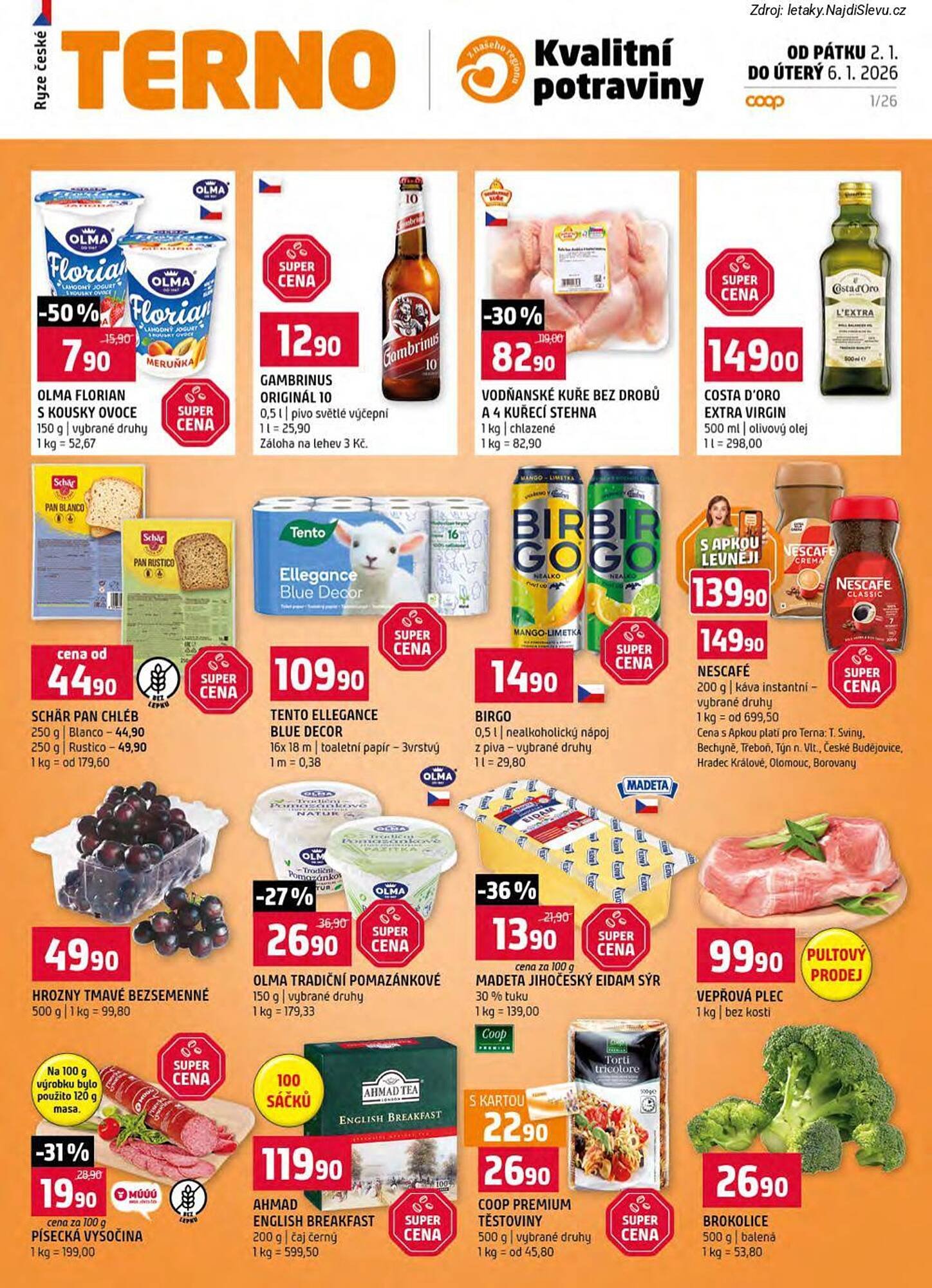 Terno leták (2026-01-02 - 2026-01-06)