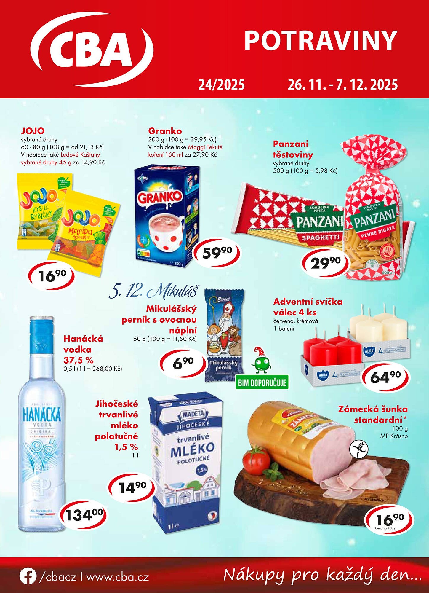 CBA leták (2025-11-26 - 2025-12-07)
