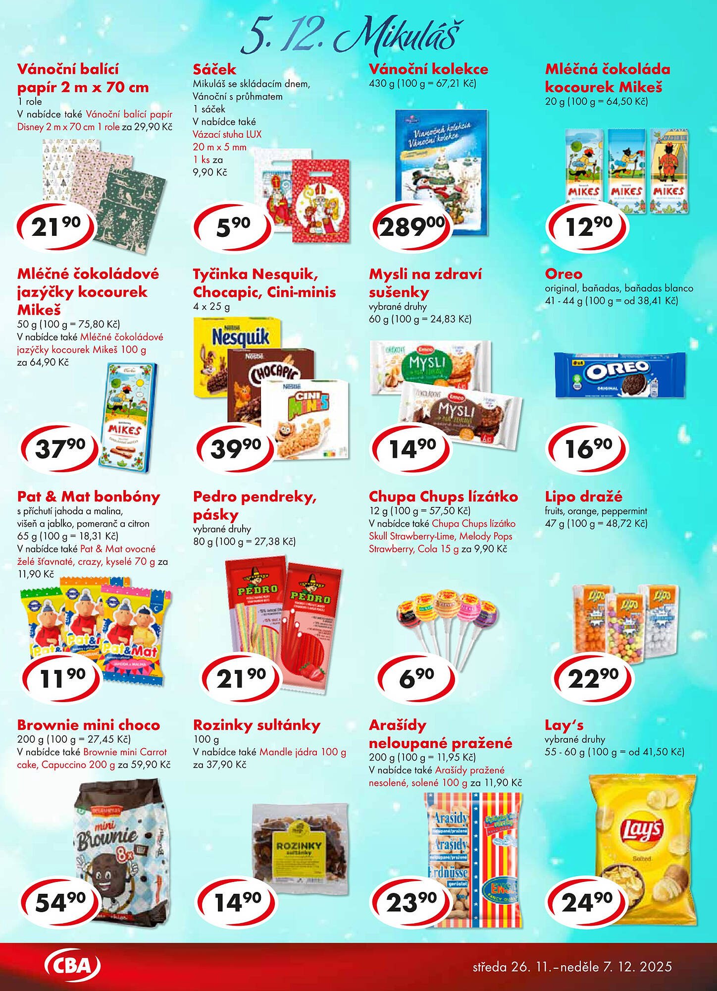 CBA leták (2025-11-26 - 2025-12-07)