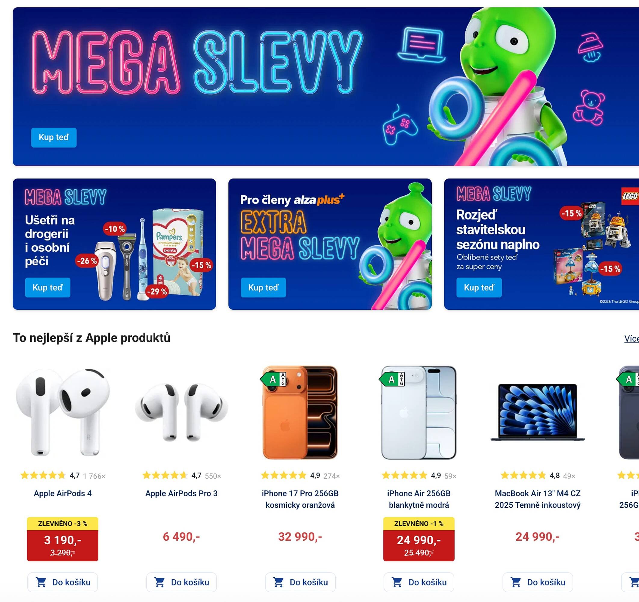 Alza.cz leták (2026-03-10 - 2026-03-16)