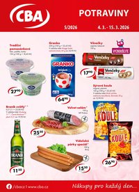 CBA leták (2026-03-04 - 2026-03-15)