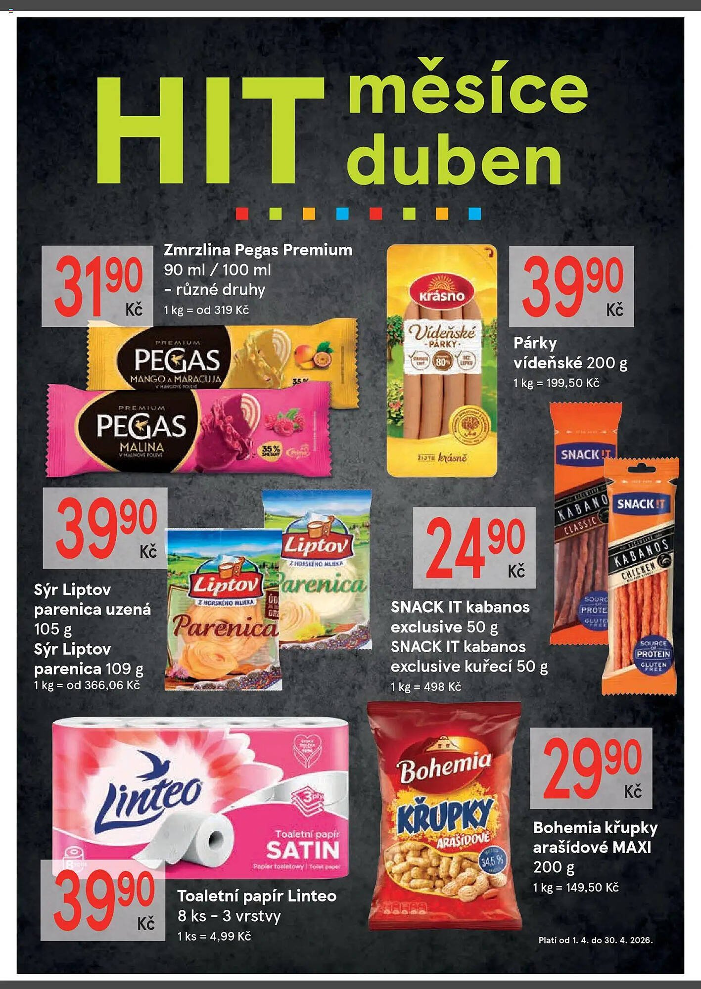 Žabka leták (2026-04-08 - 2026-04-21)