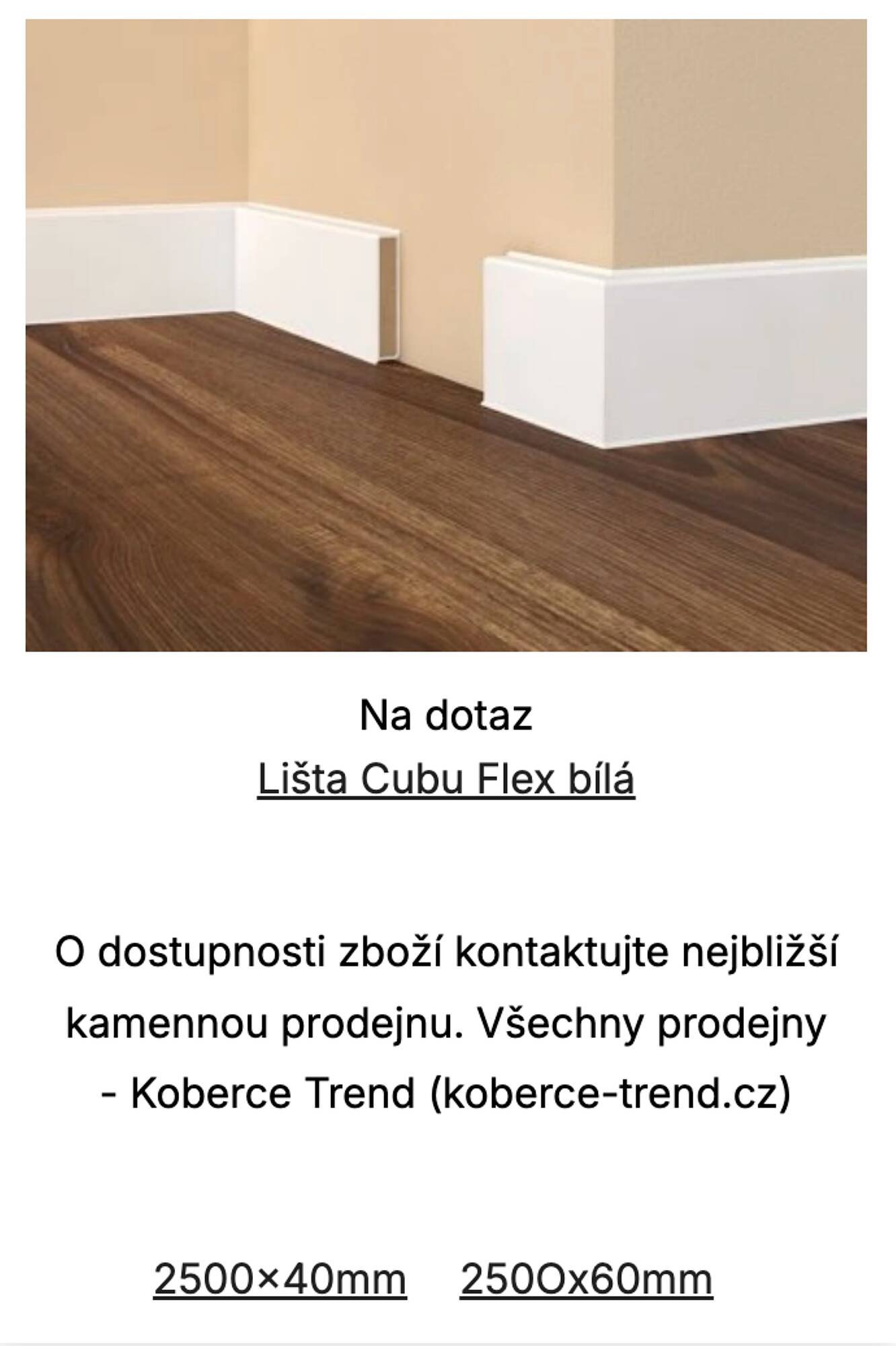 Koberce Trend leták (2026-04-30 - 2026-05-13)