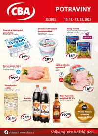 CBA leták (2025-12-10 - 2025-12-31)