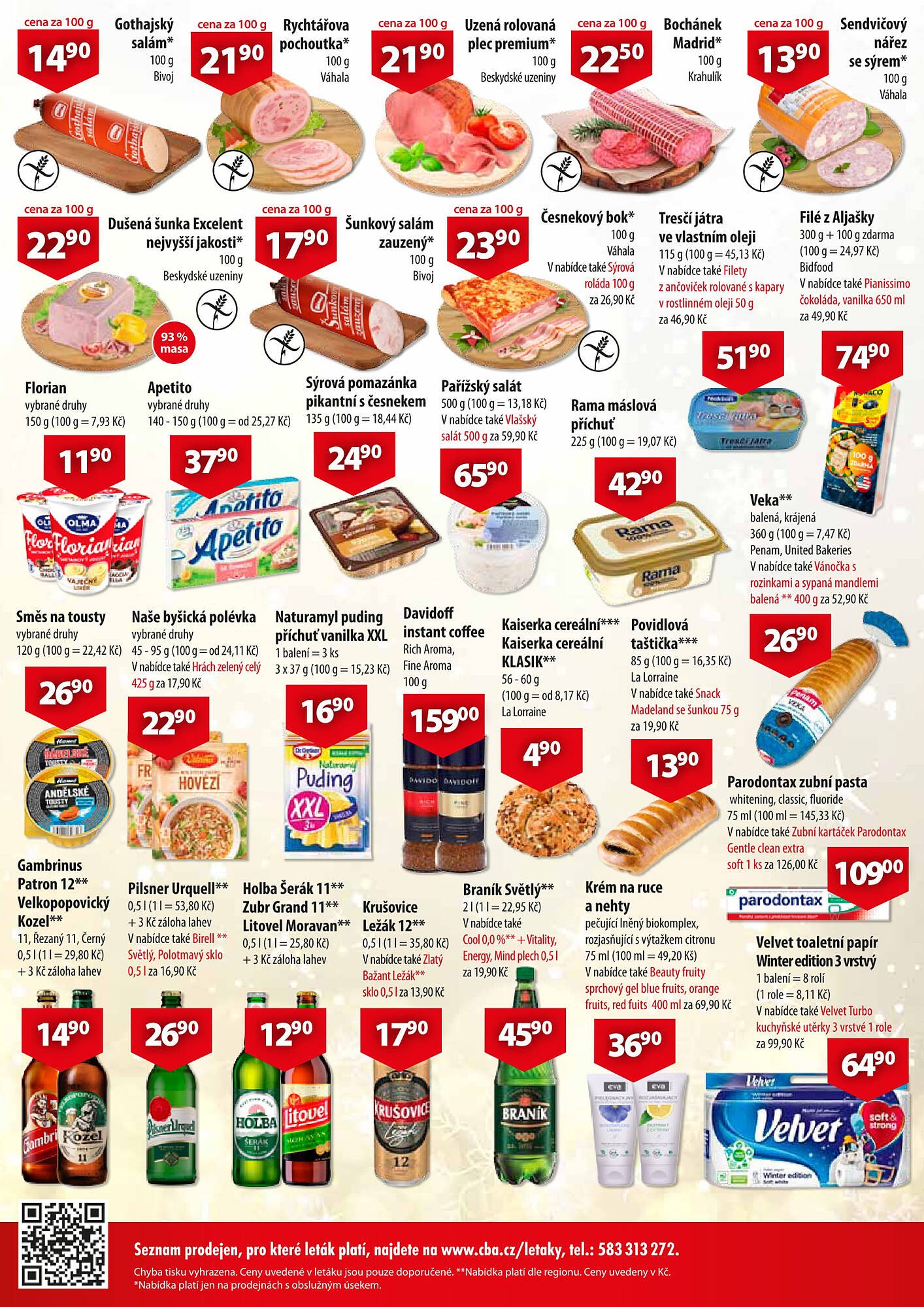 CBA leták (2025-12-10 - 2025-12-31)