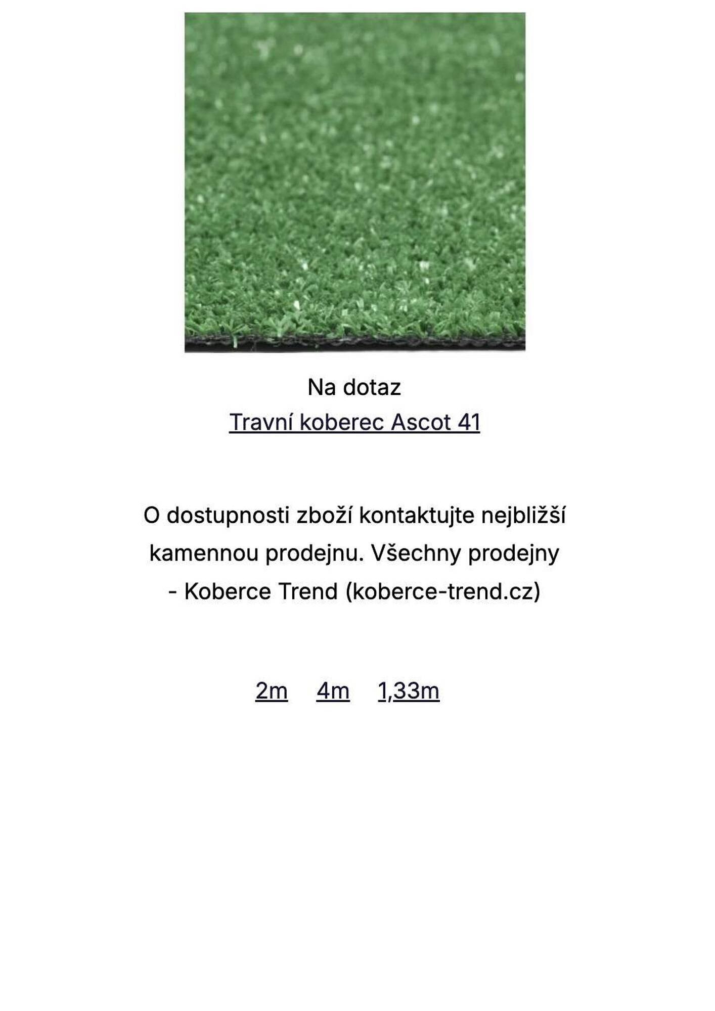 Koberce Trend leták (2026-03-26 - 2026-04-08)