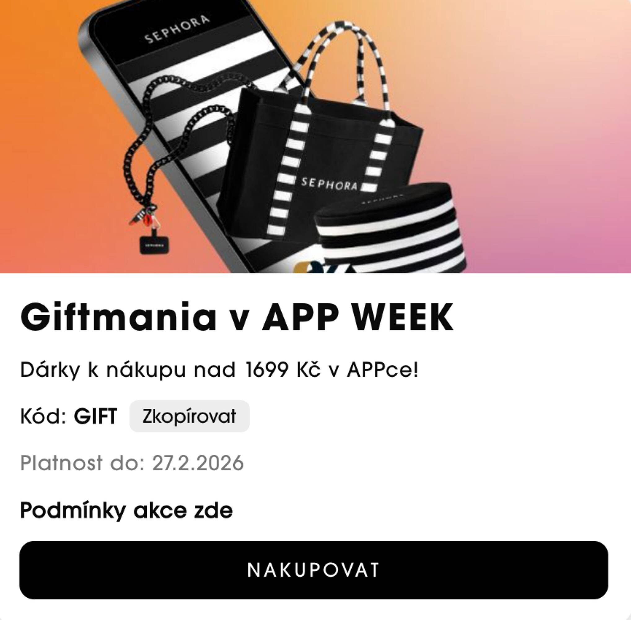 Sephora leták (2026-02-26 - 2026-02-27)