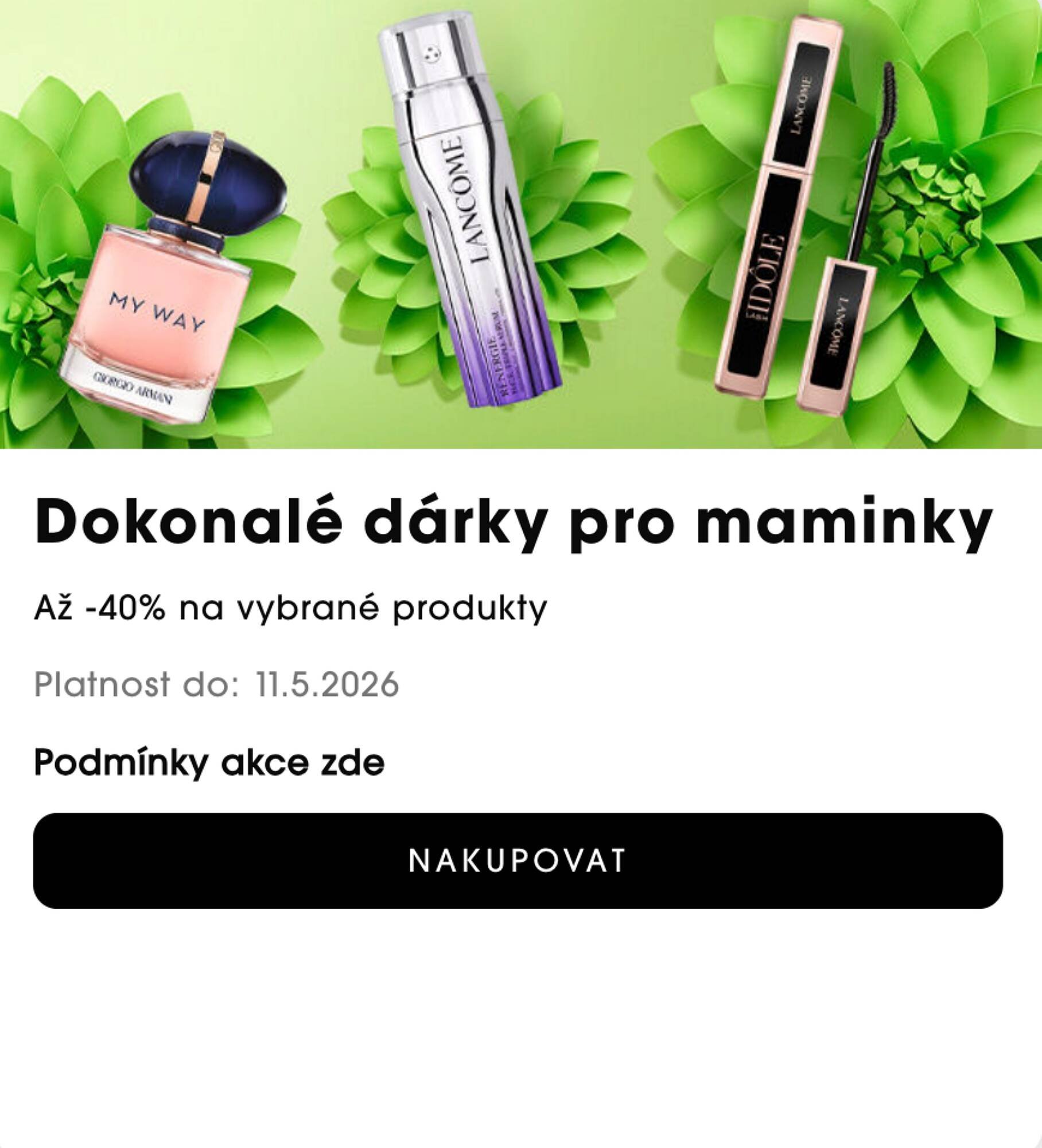 Sephora leták (2026-04-28 - 2026-05-11)