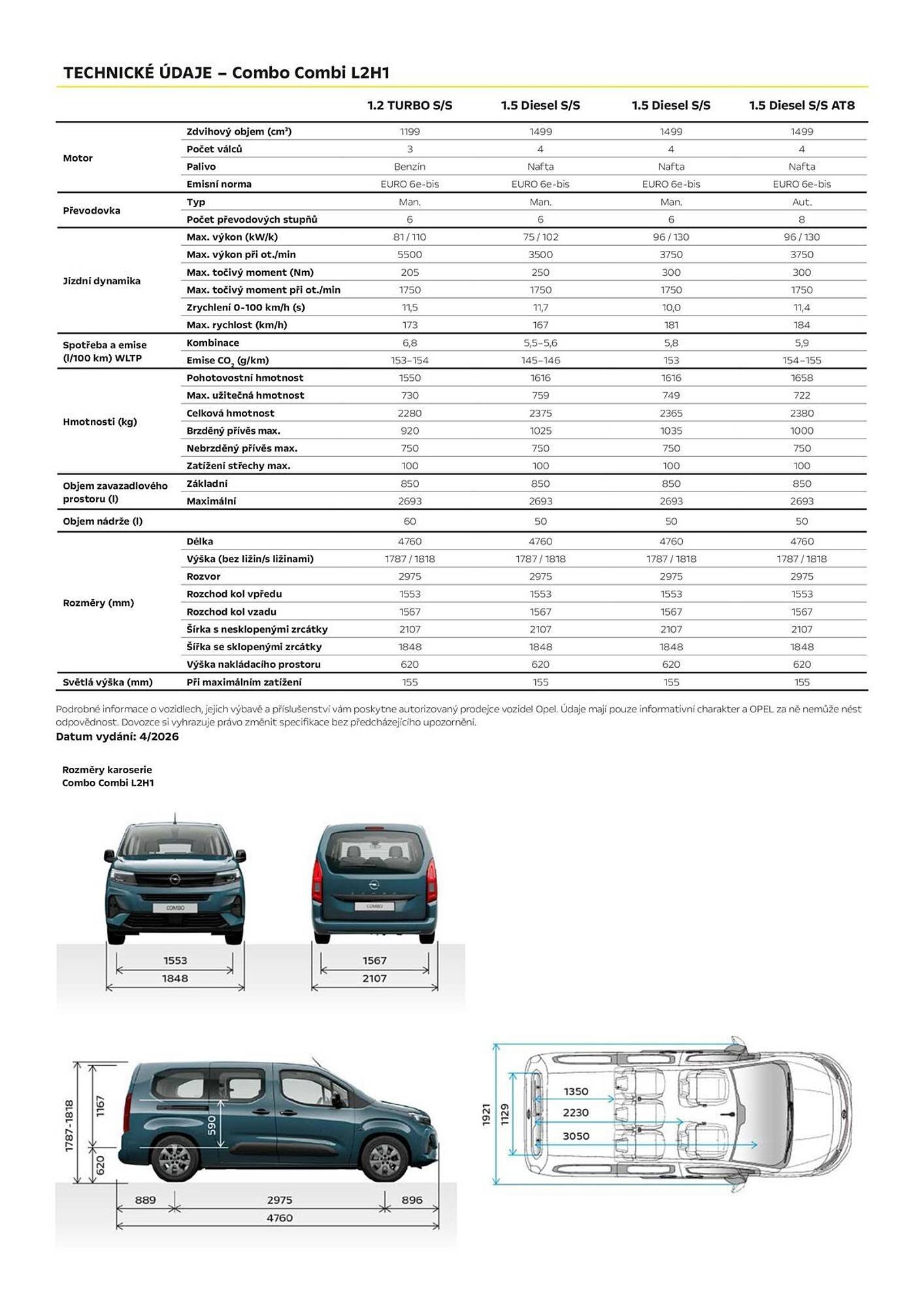 Opel leták (2026-04-03 - 2026-06-30)