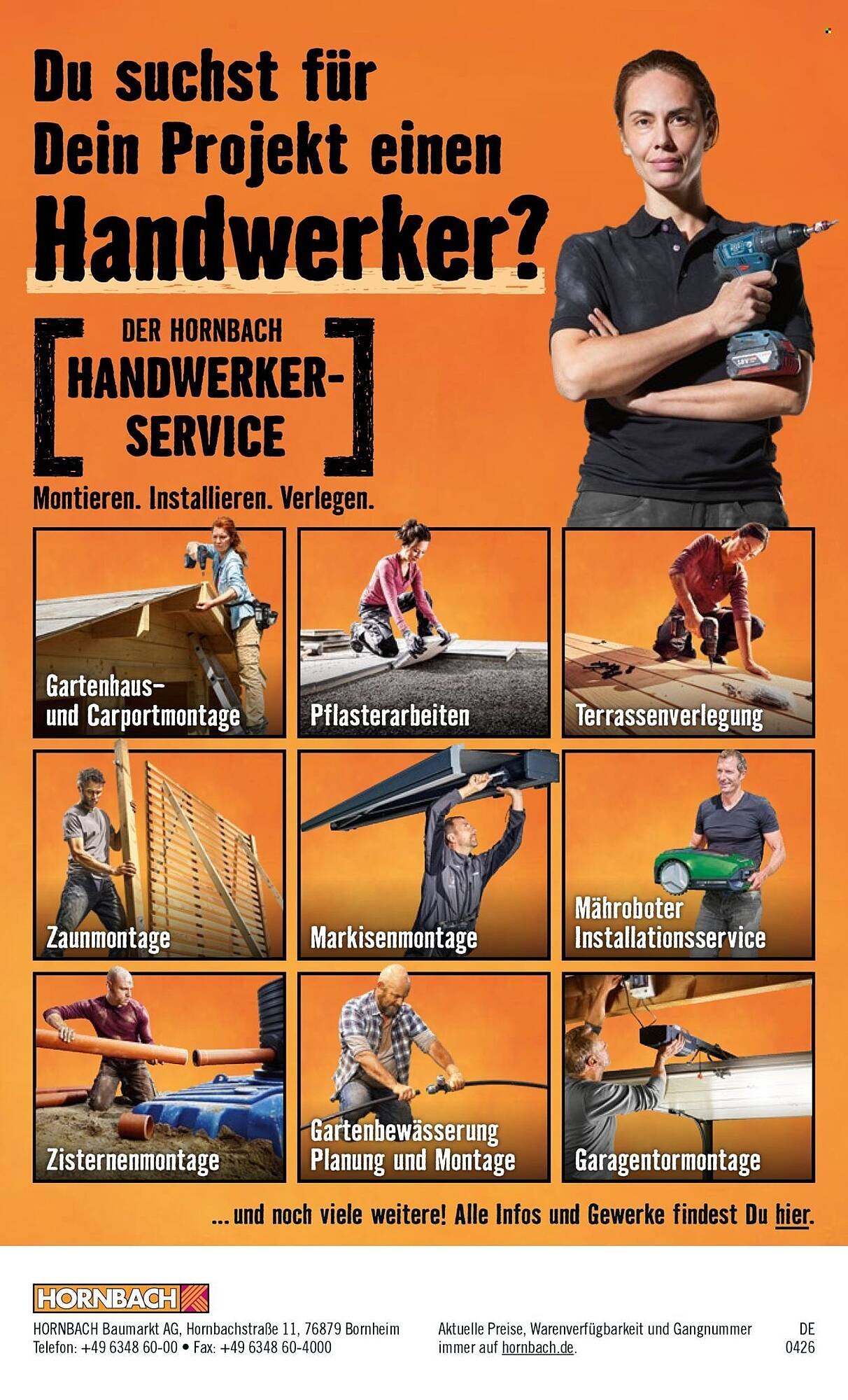 Hornbach Prospekt