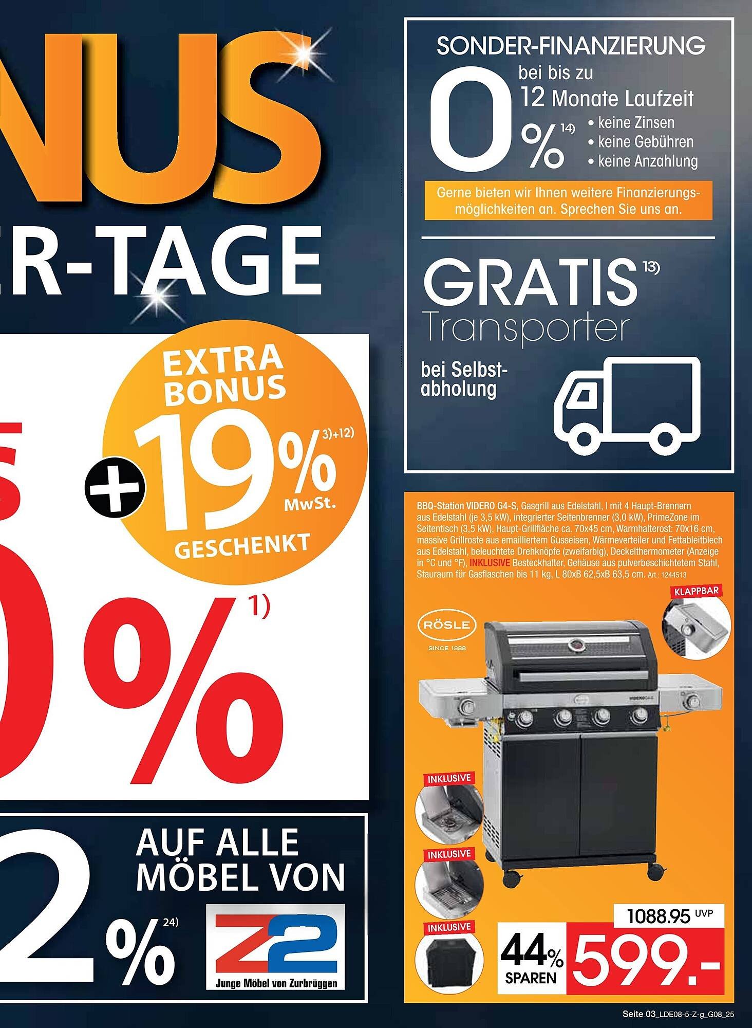 Zurbrüggen Prospekt (2025-08-02 - 2025-08-23) | 3