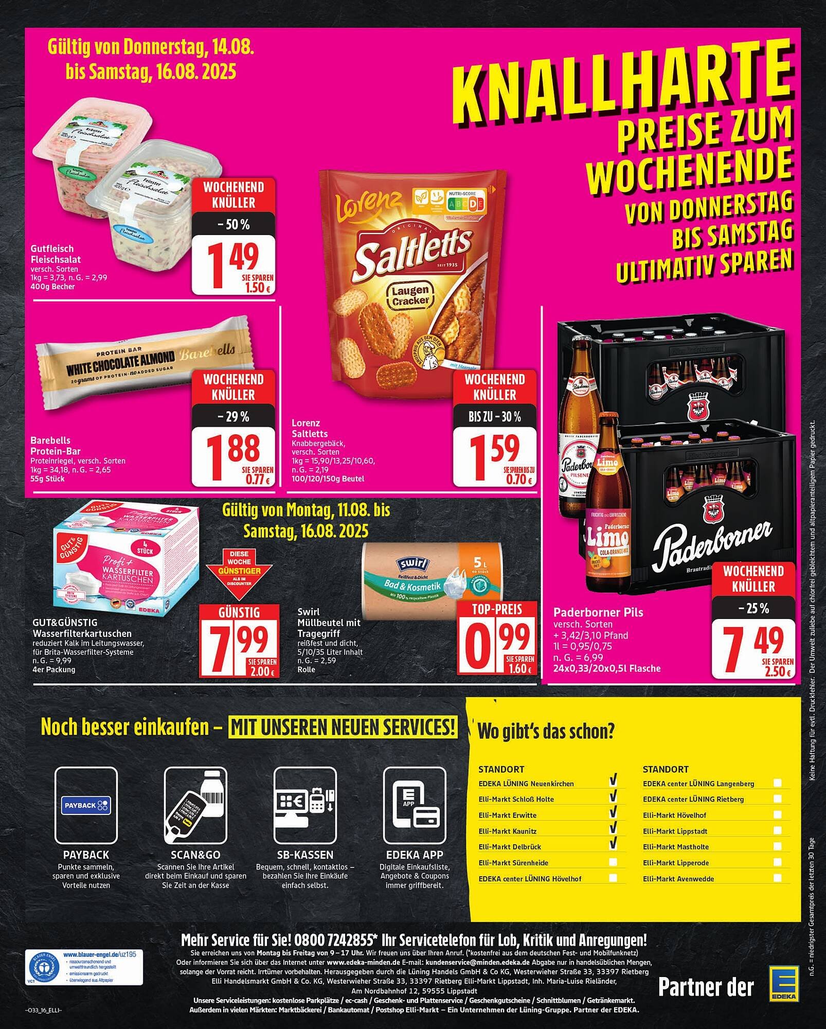 Edeka Prospekt (2025-08-11 - 2025-08-16) | 16