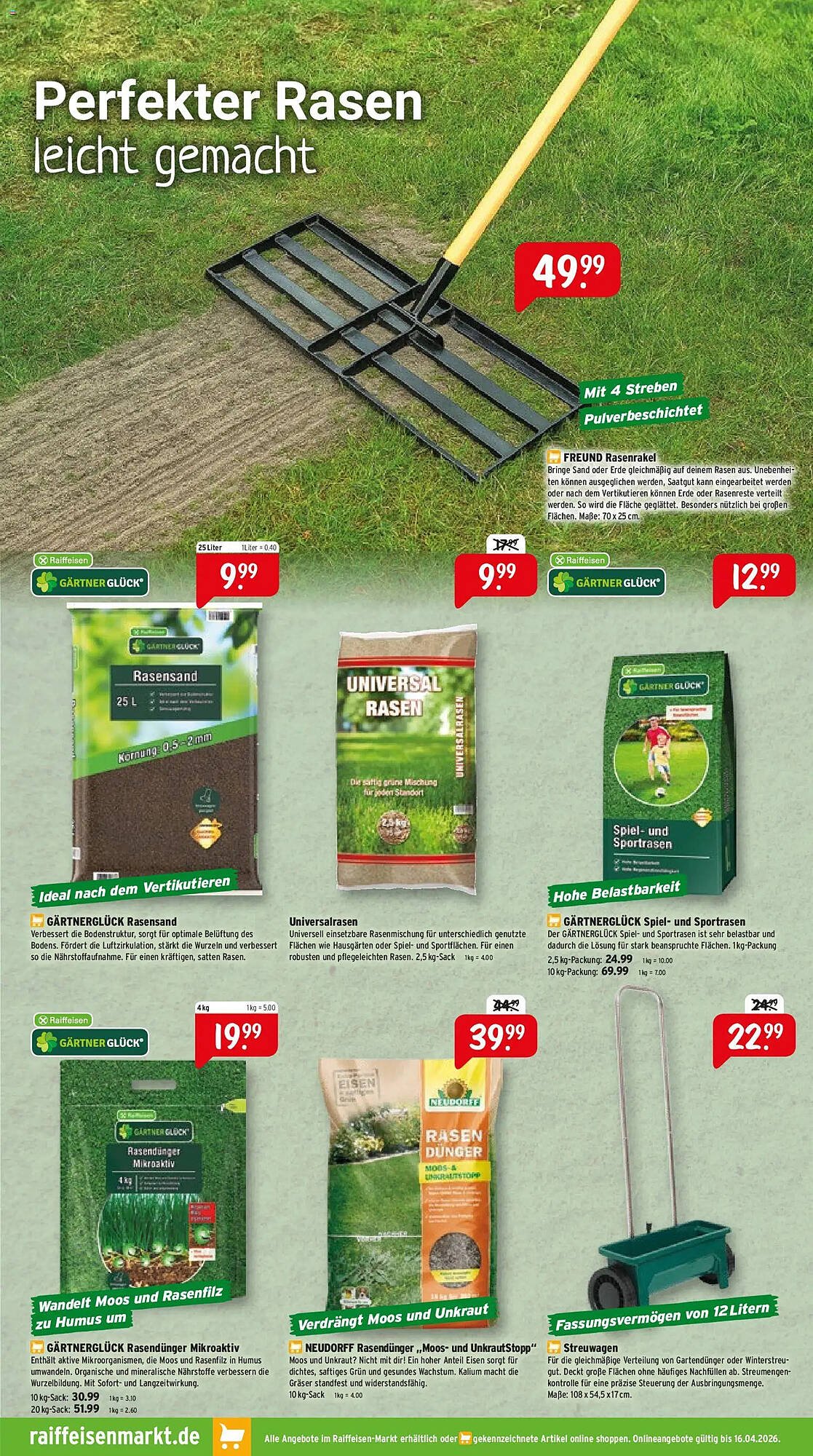 Raiffeisen Markt Prospekt (2026-04-01 - 2026-04-30)