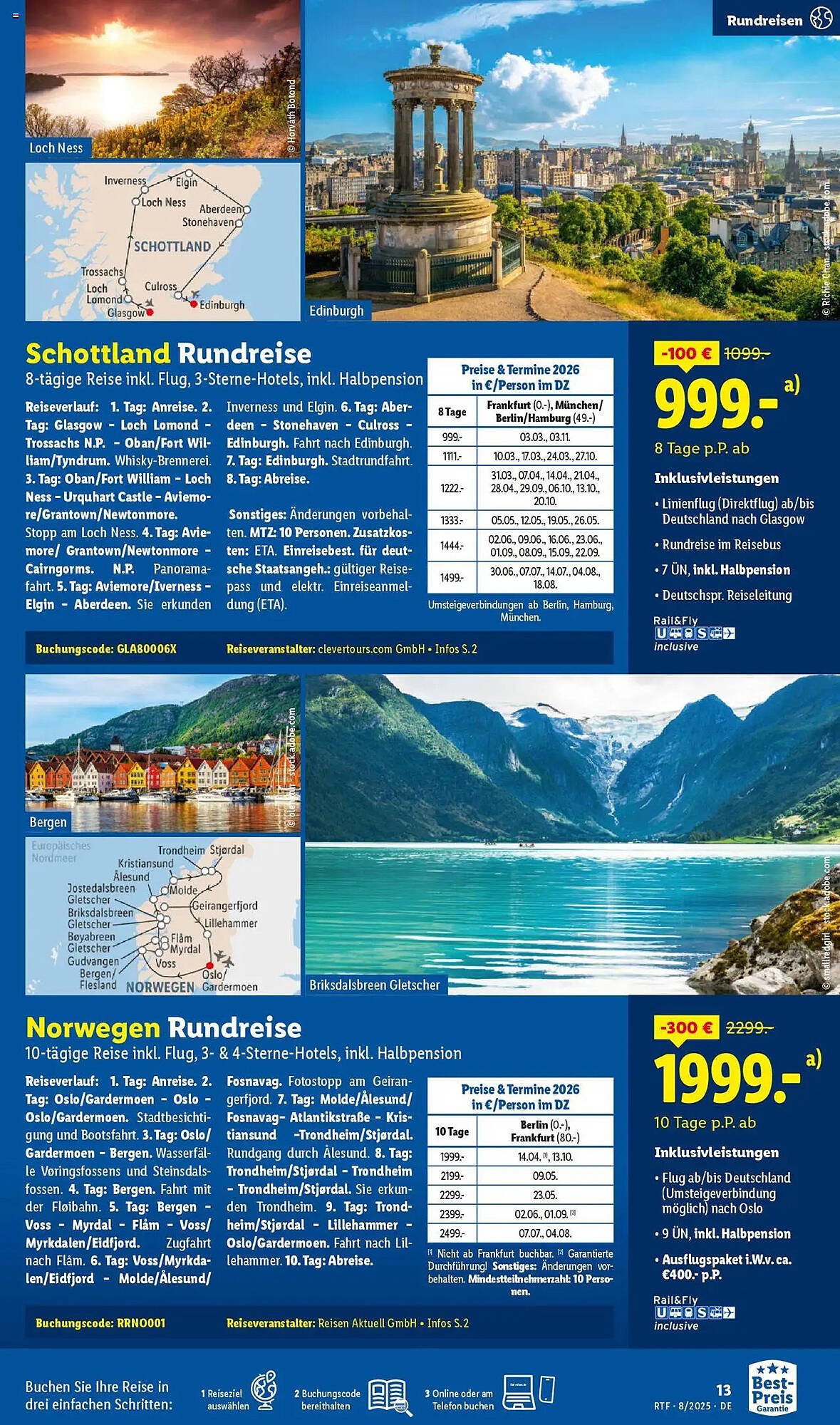 Lidl Reisen Prospekt (2025-08-13 - 2025-09-13) | 13
