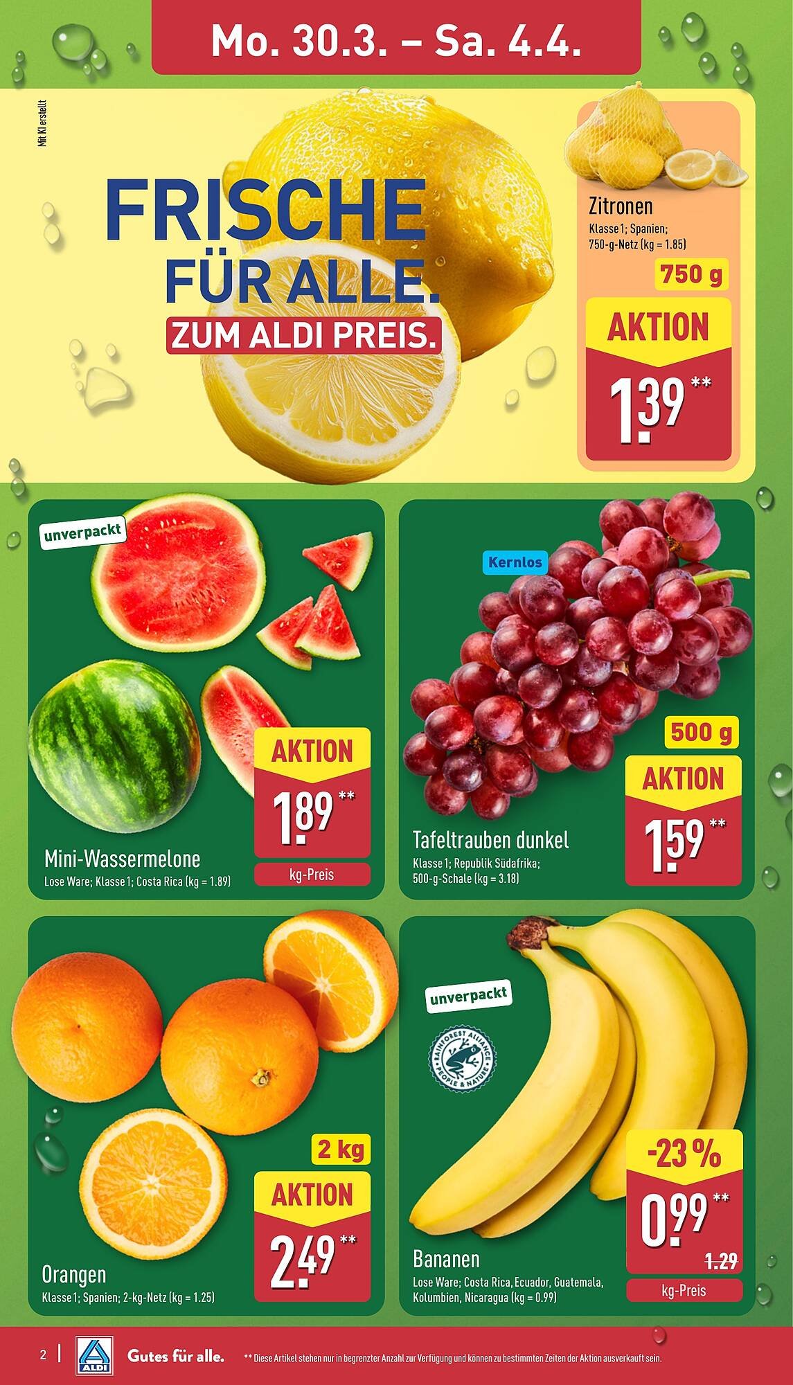 Aldi Nord Prospekt (2026-03-30 - 2026-04-04)