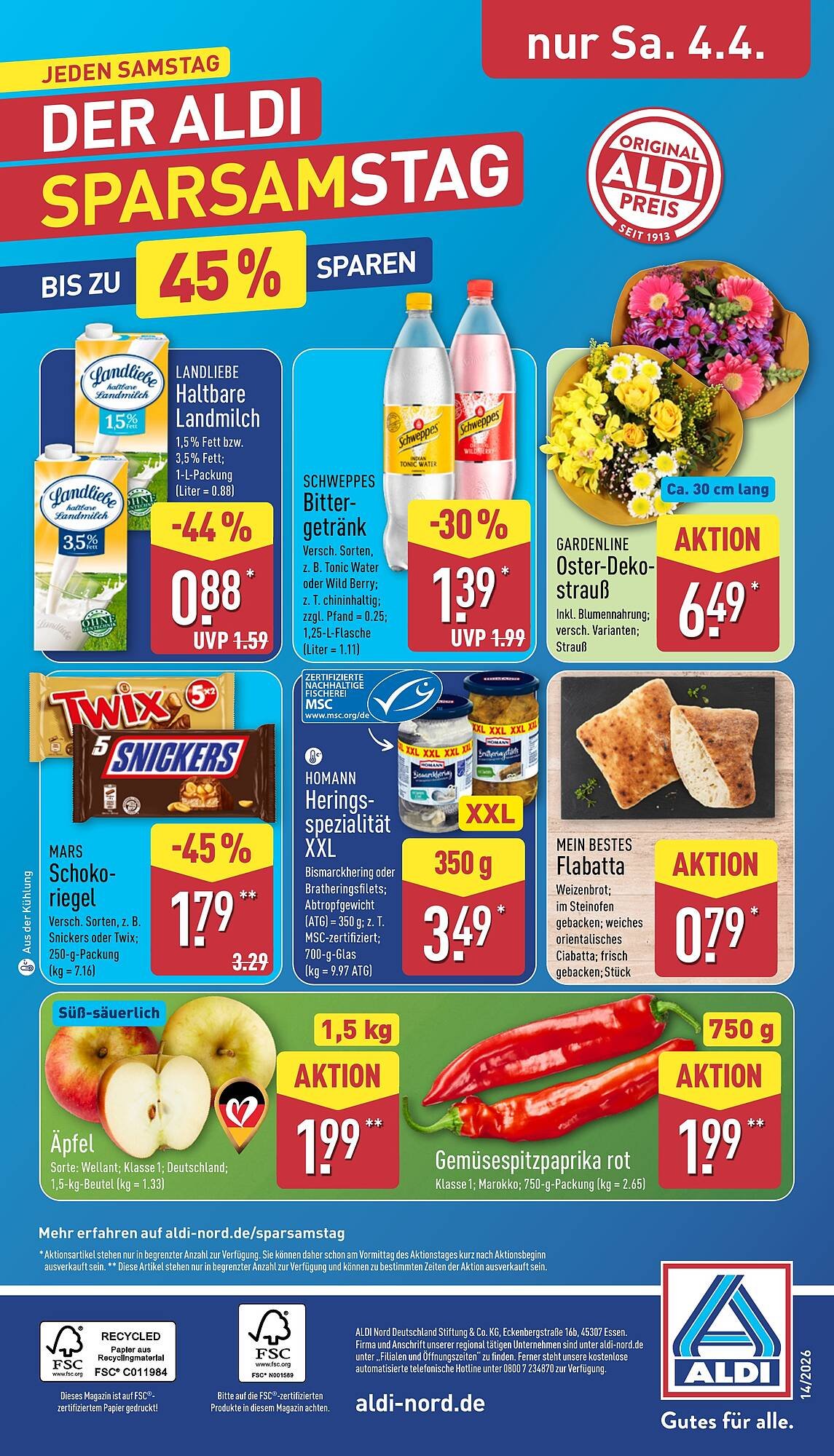 Aldi Nord Prospekt (2026-03-30 - 2026-04-04)