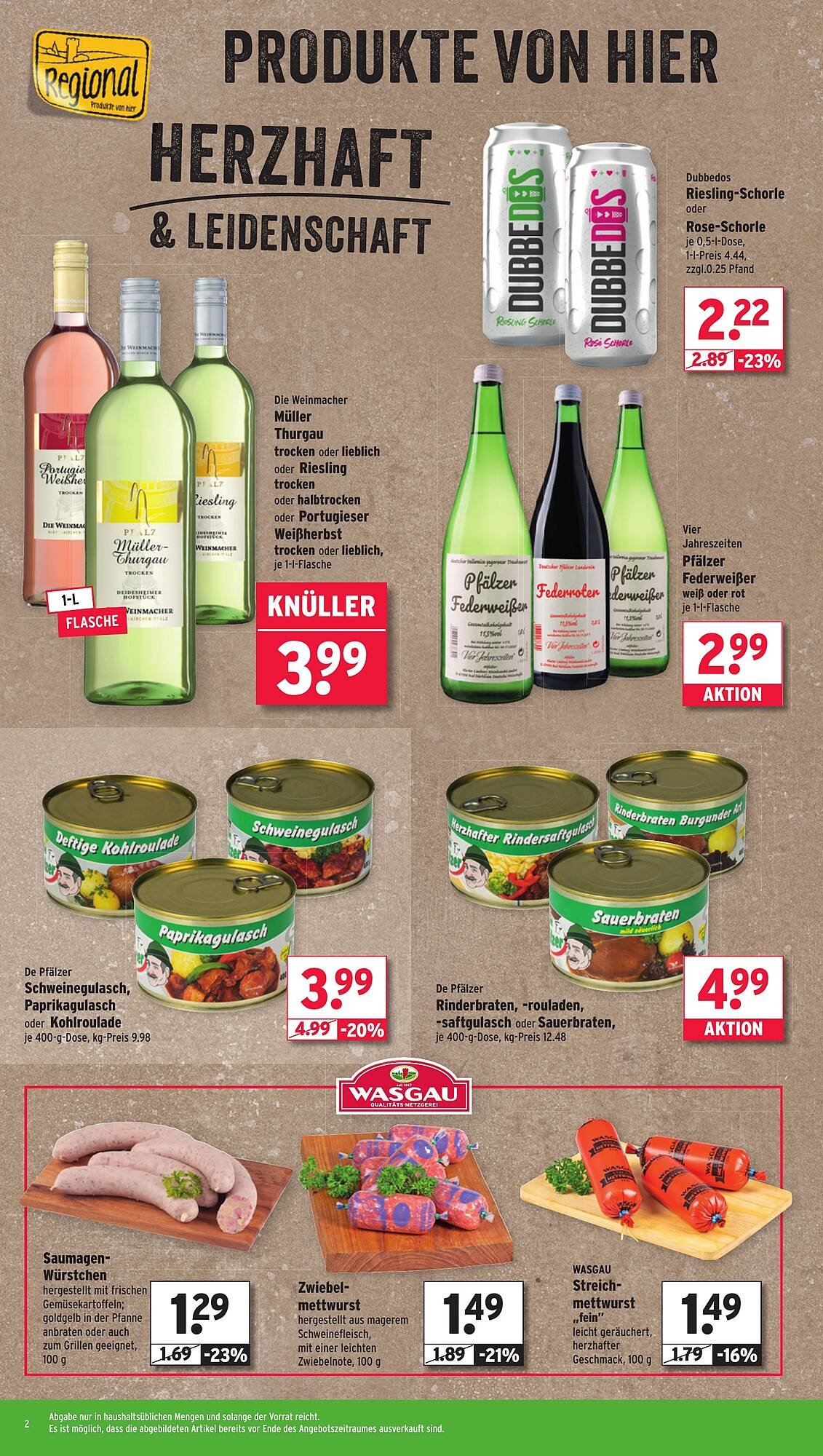 Wasgau Prospekt (2025-09-15 - 2025-09-20) | 2