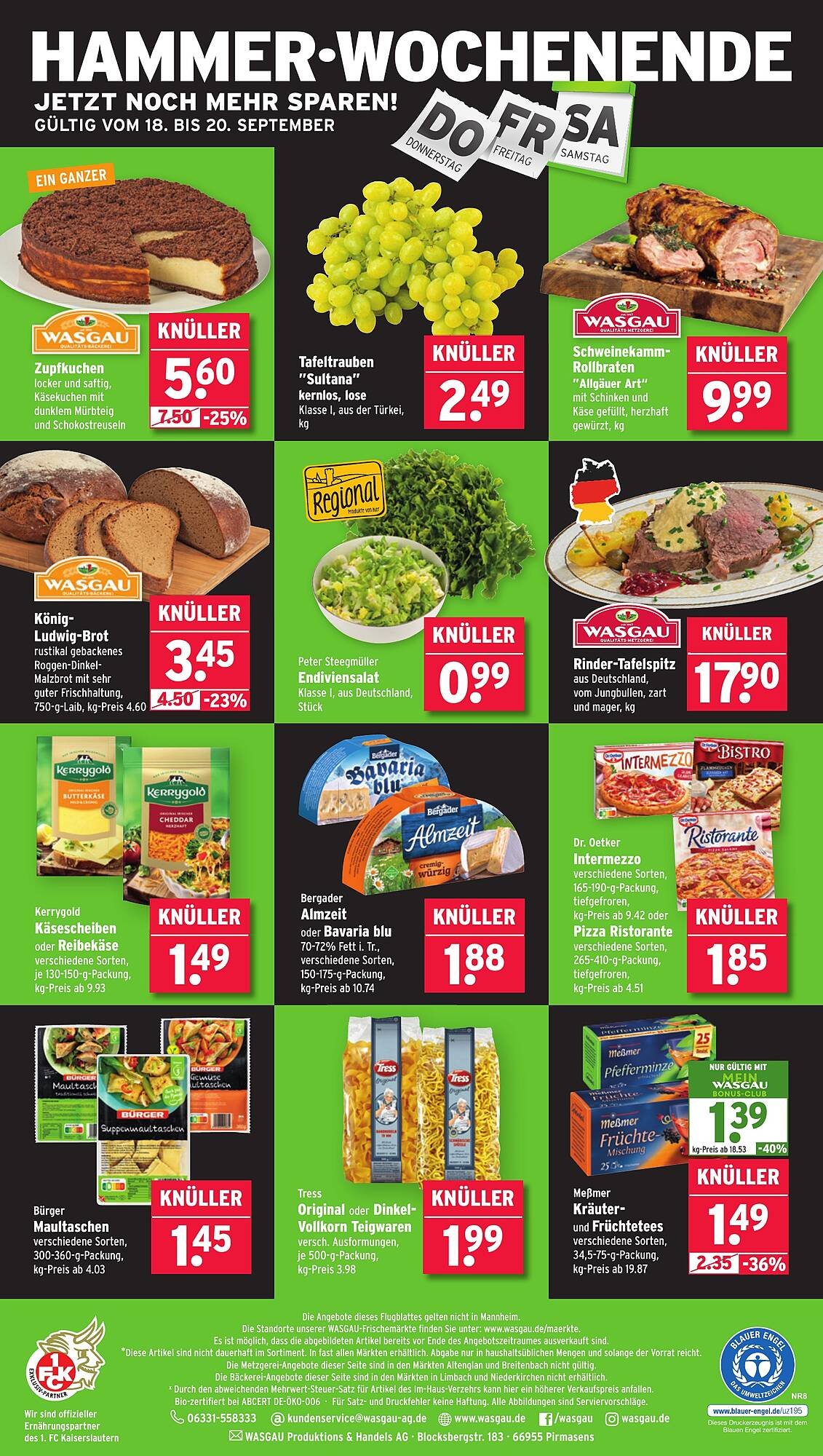 Wasgau Prospekt (2025-09-15 - 2025-09-20) | 24