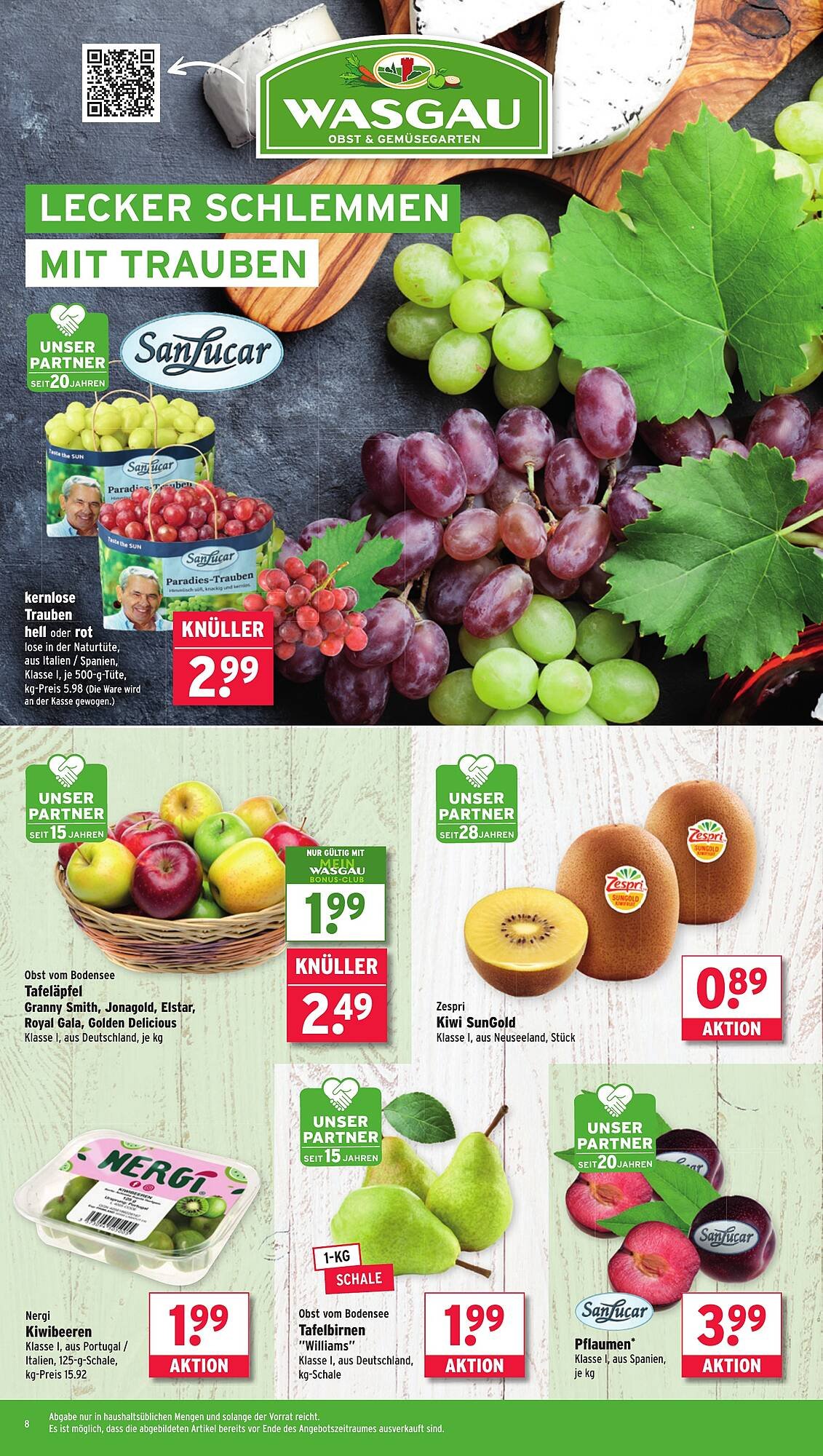 Wasgau Prospekt (2025-09-15 - 2025-09-20) | 8