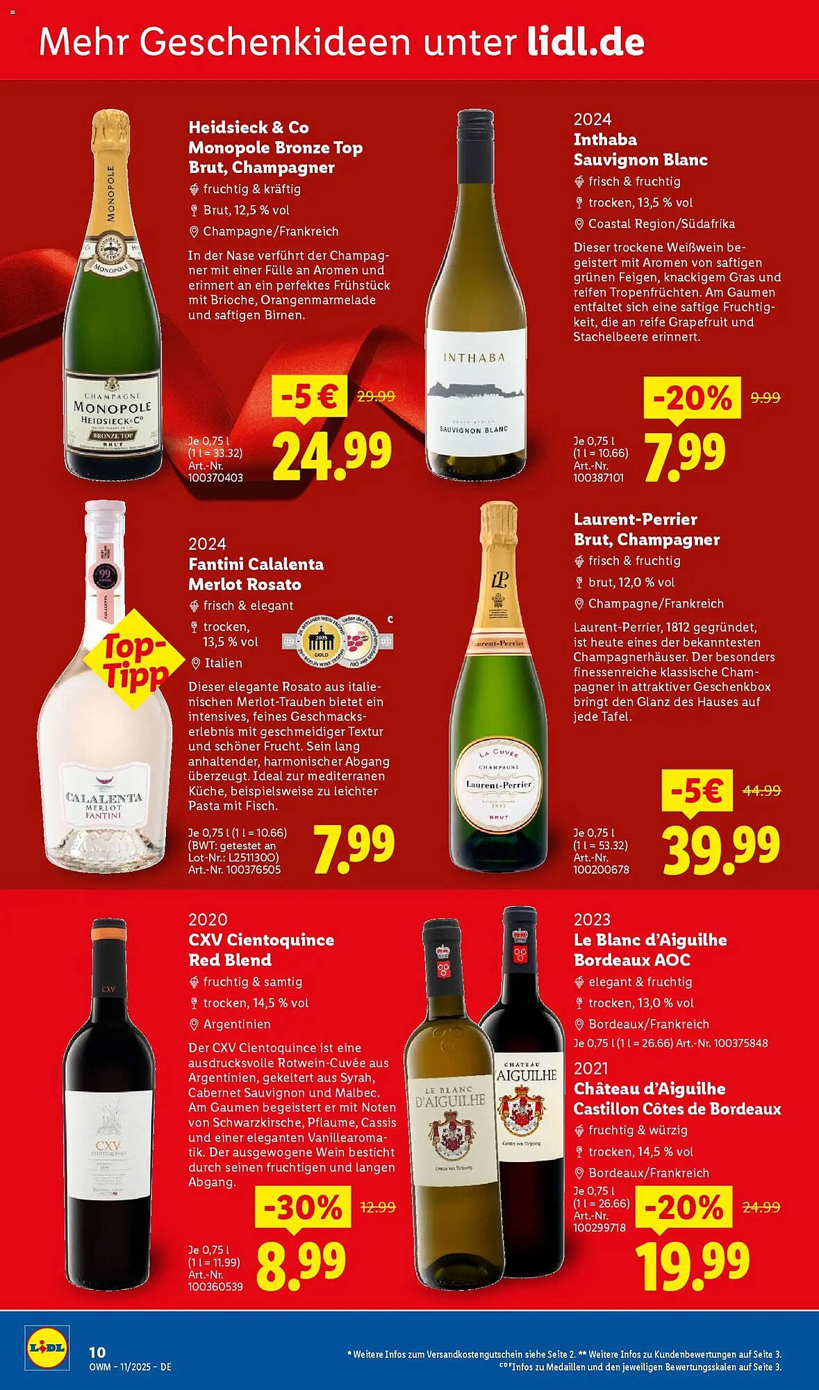 Lidl Prospekt (2025-11-01 - 2025-11-30) | 10