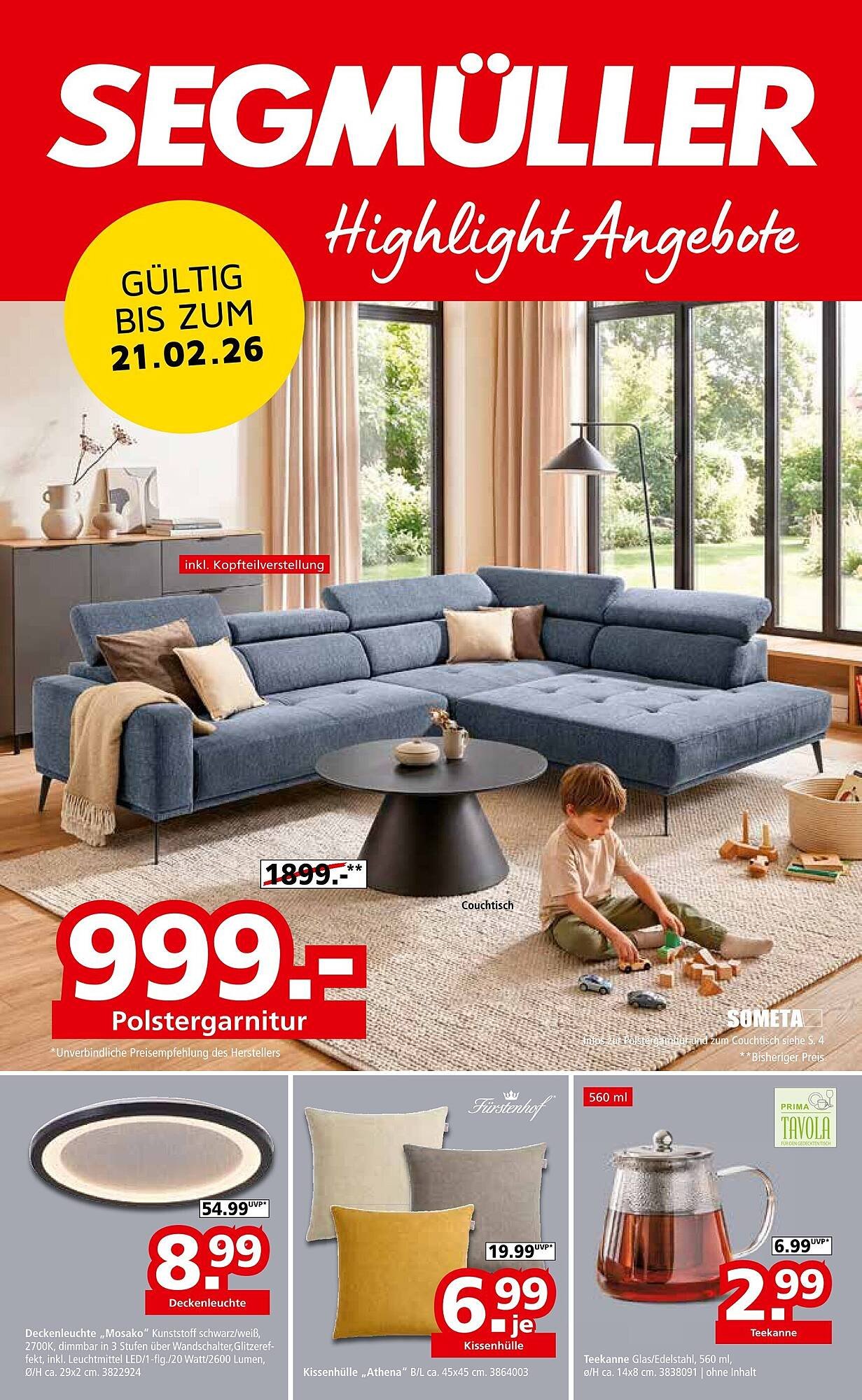 Segmüller Prospekt (2026-01-31 - 2026-02-21)