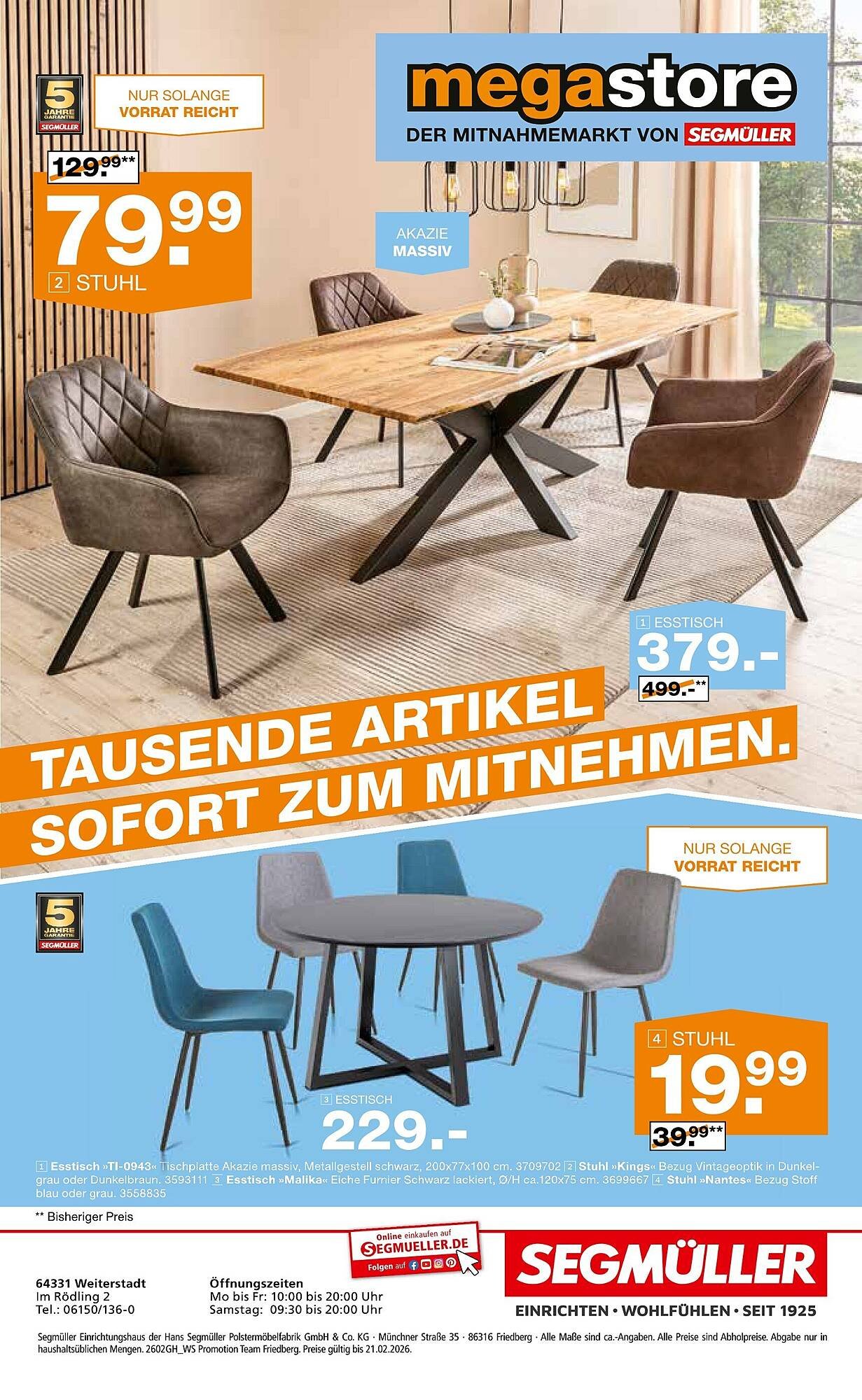 Segmüller Prospekt (2026-01-31 - 2026-02-21)