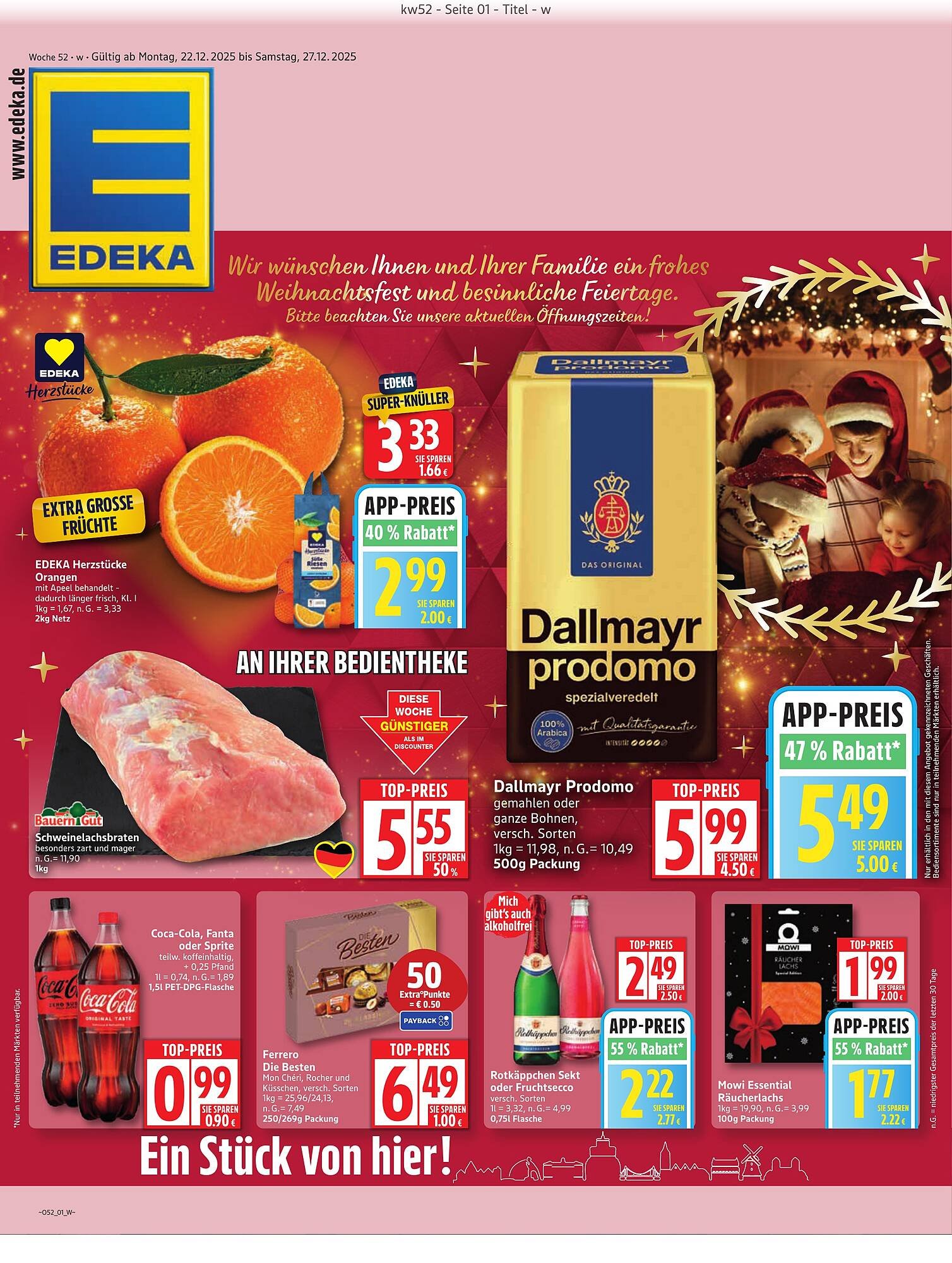 Edeka Prospekt (2025-12-22 - 2025-12-27)