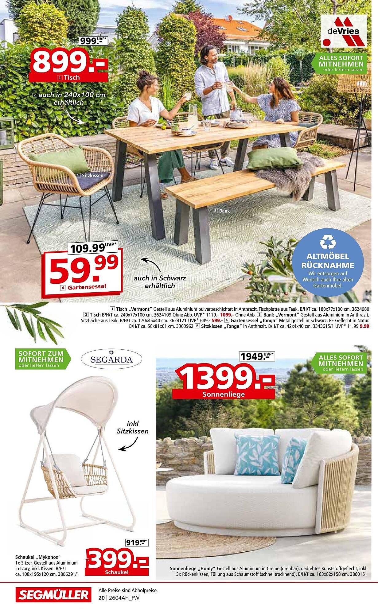 Segmüller Prospekt (2026-04-11 - 2026-05-02)