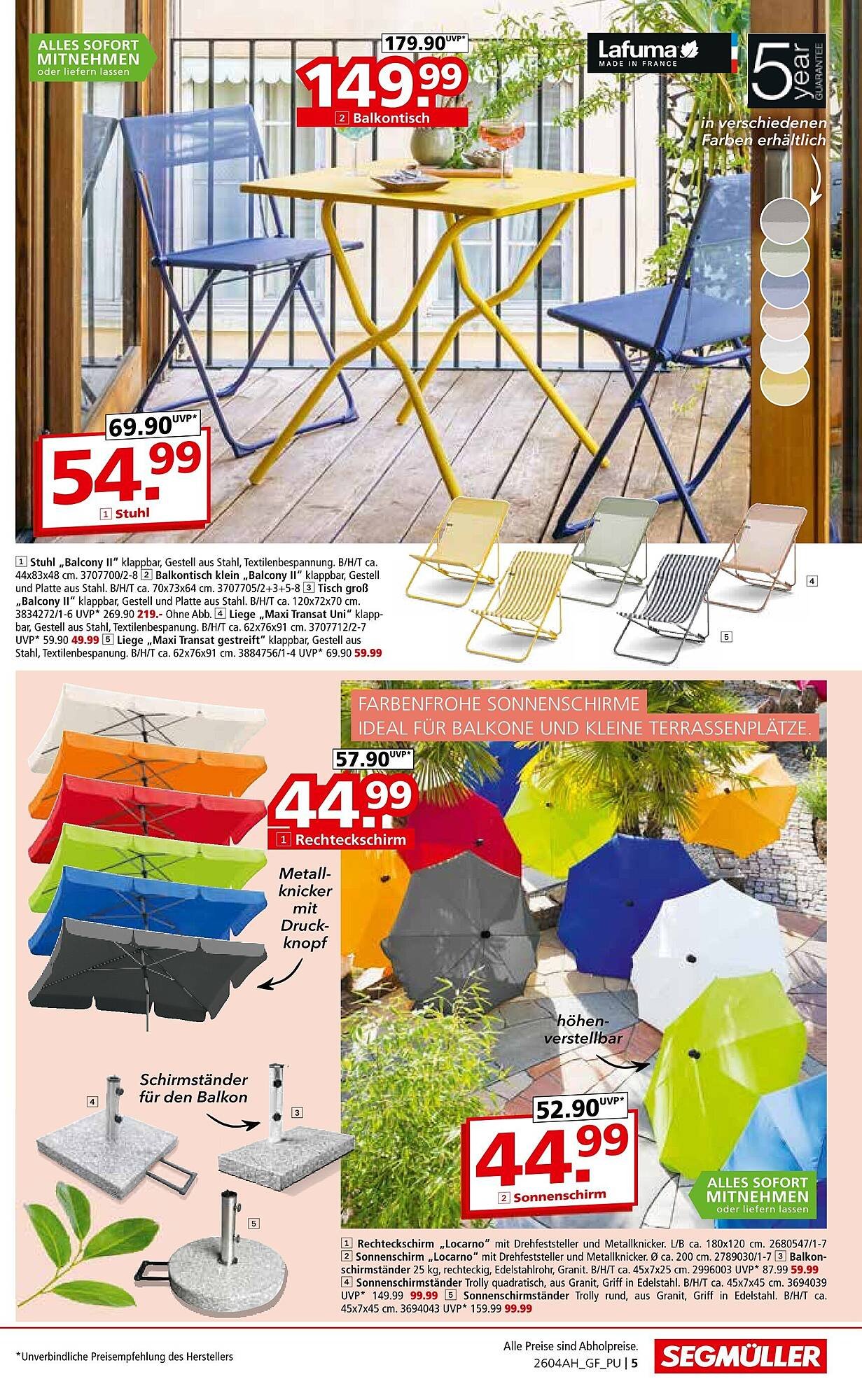 Segmüller Prospekt (2026-04-11 - 2026-05-02)