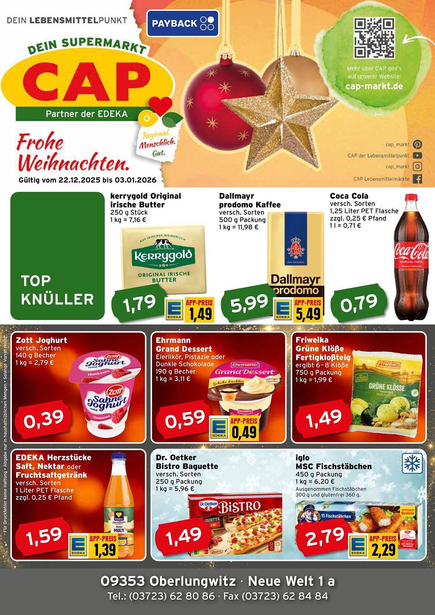 CAP Markt Prospekt (2025-12-22 - 2026-01-03)