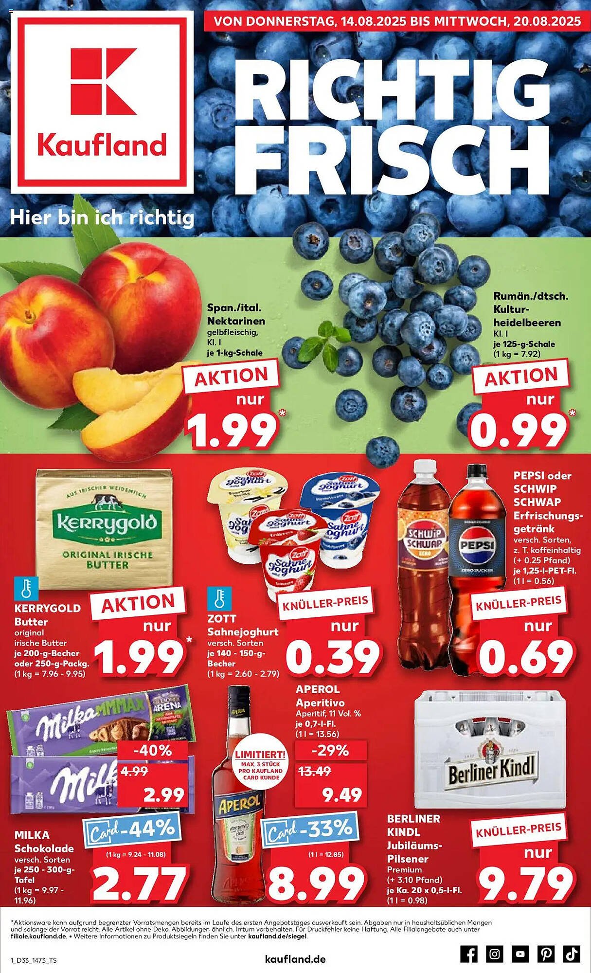 Kaufland Prospekt (2025-08-14 - 2025-08-20) | 1