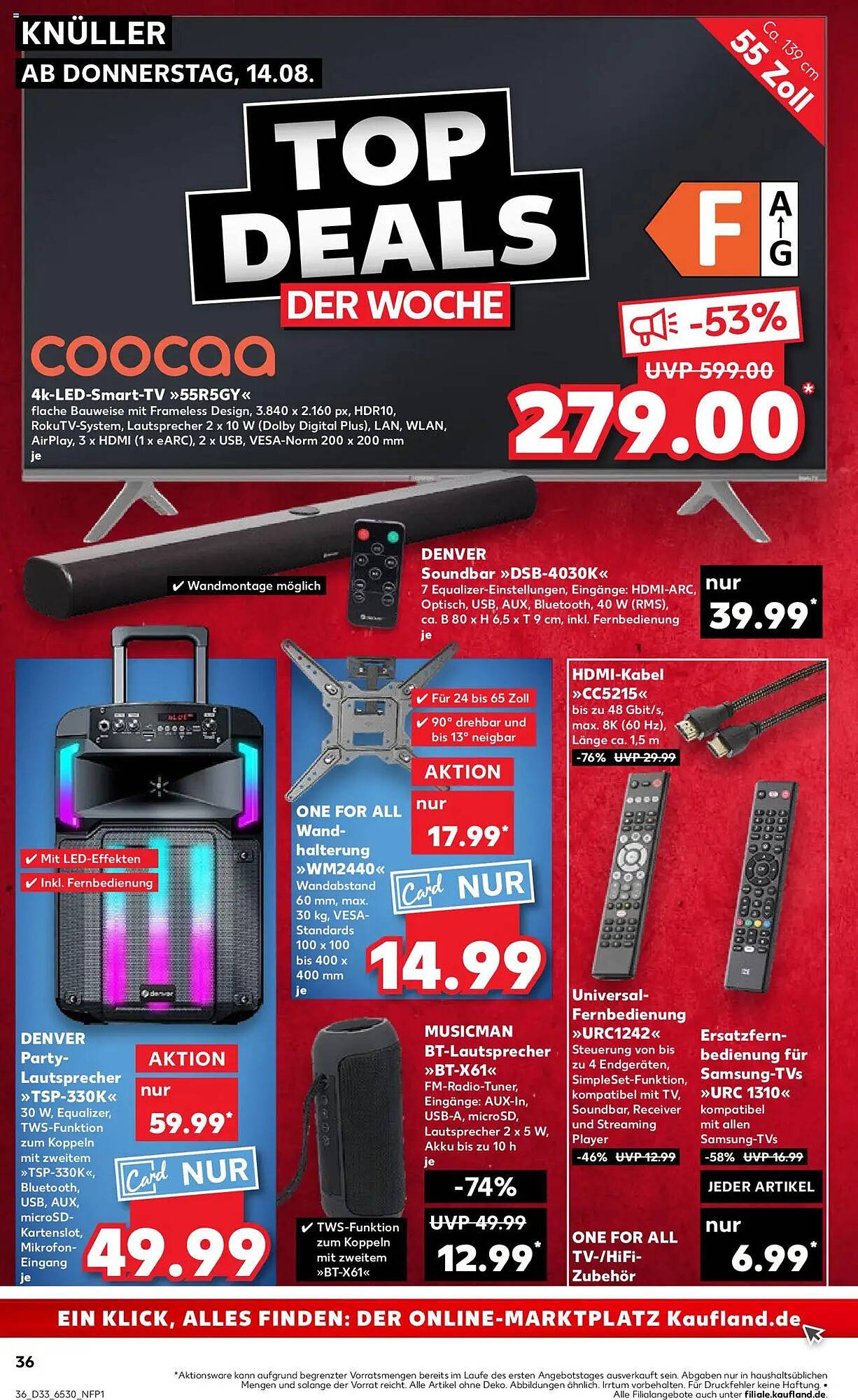 Kaufland Prospekt (2025-08-14 - 2025-08-20) | 36
