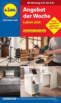 Lidl Prospekt (2025-08-04 - 2025-08-09)