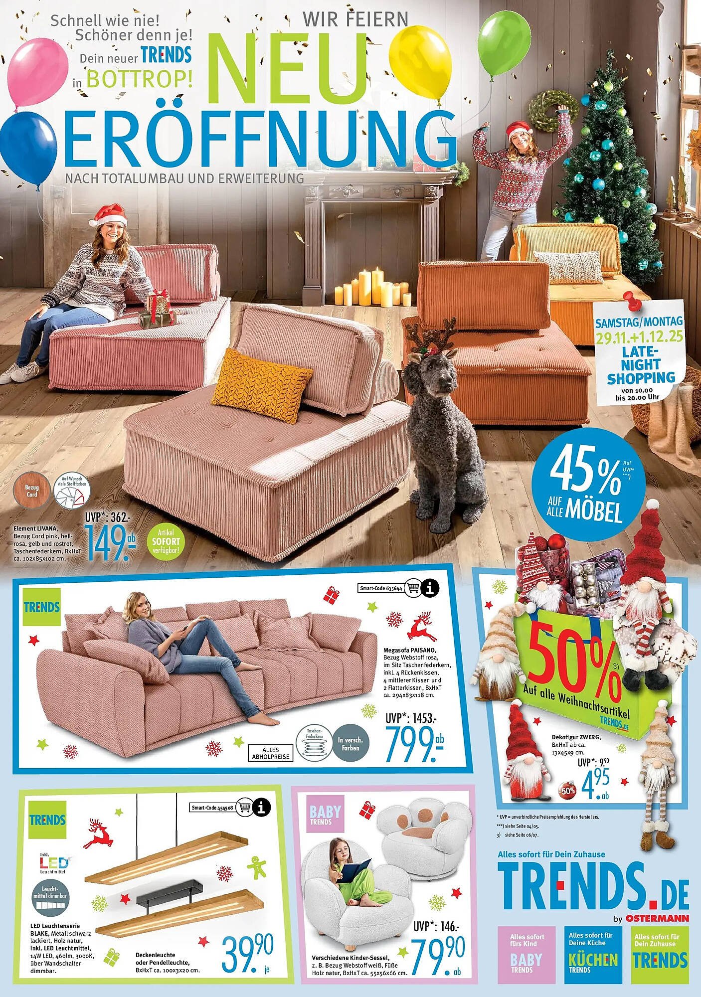Trends Möbel Prospekt (2025-11-28 - 2025-12-05)