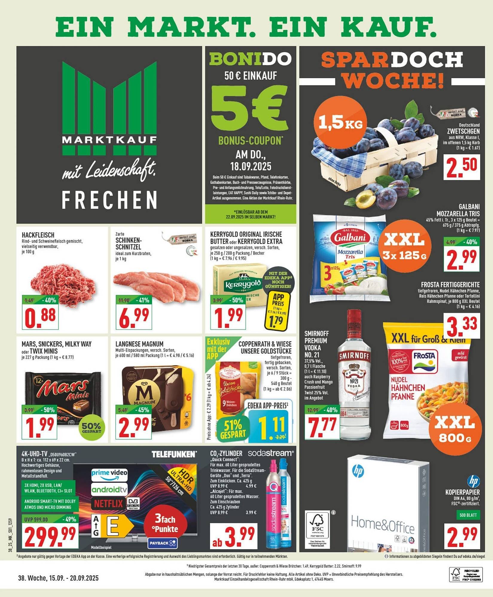 Marktkauf Prospekt (2025-09-15 - 2025-09-20) | 1