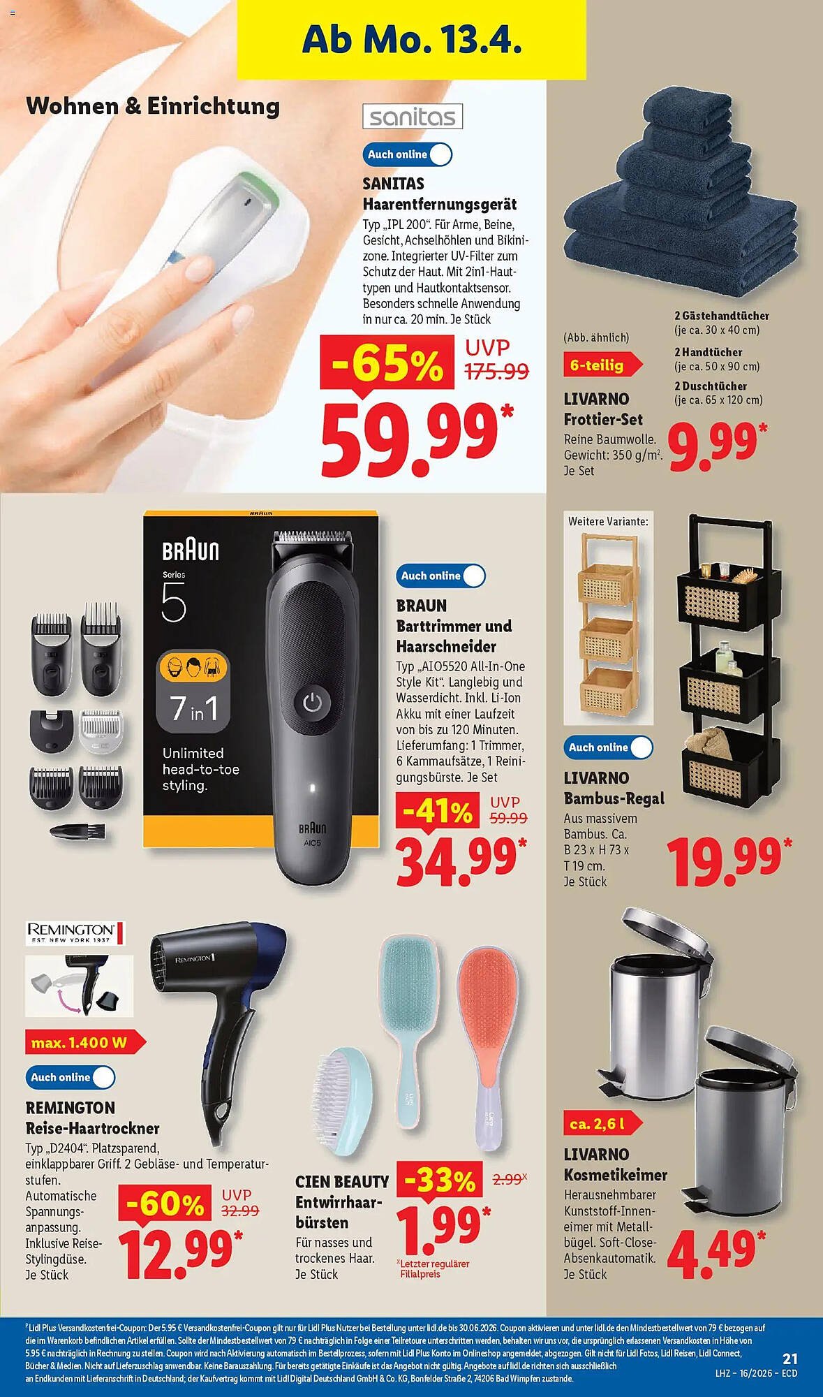 Lidl Prospekt (2026-04-13 - 2026-04-18)