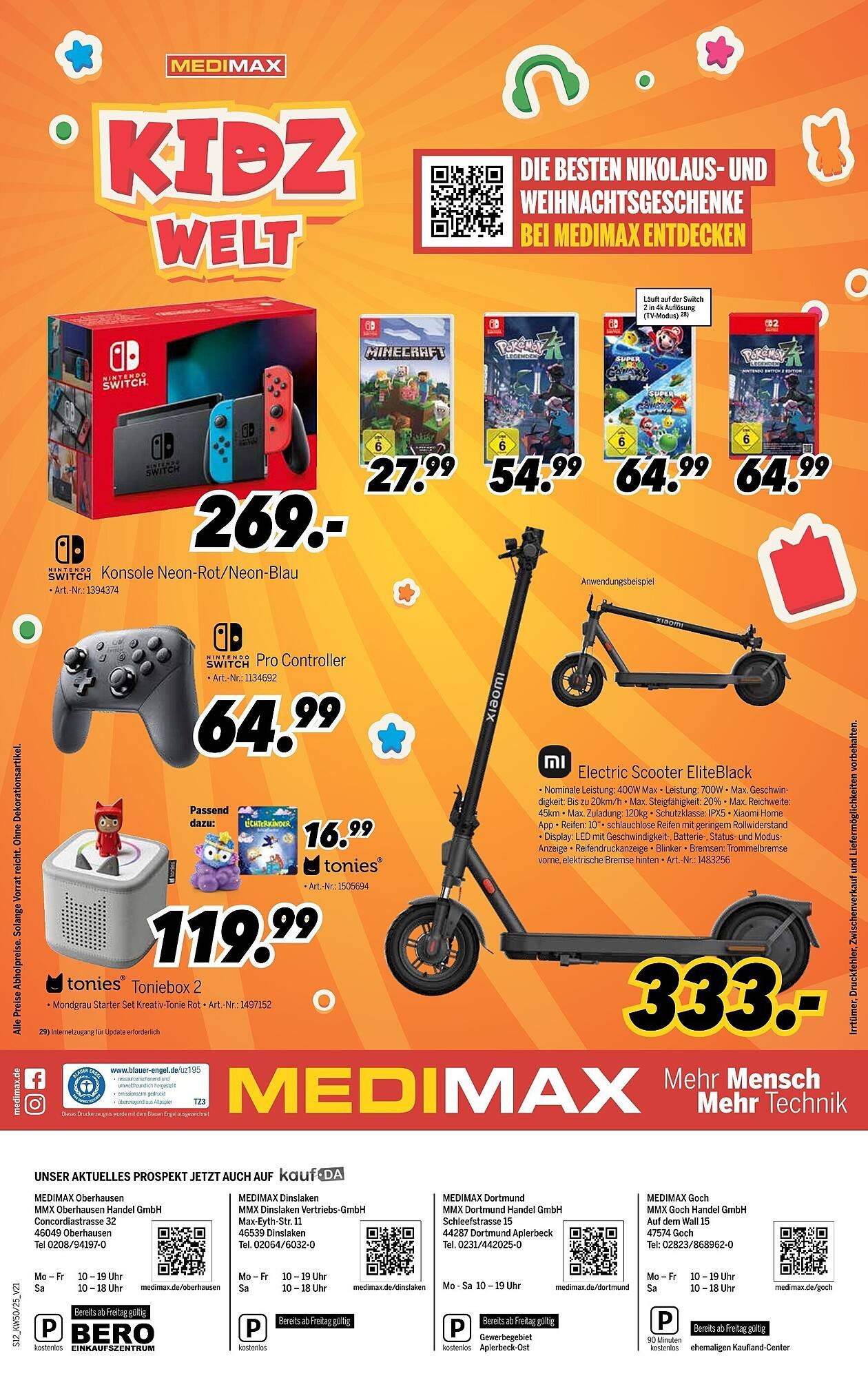 MEDIMAX Prospekt (2025-12-05 - 2025-12-12)